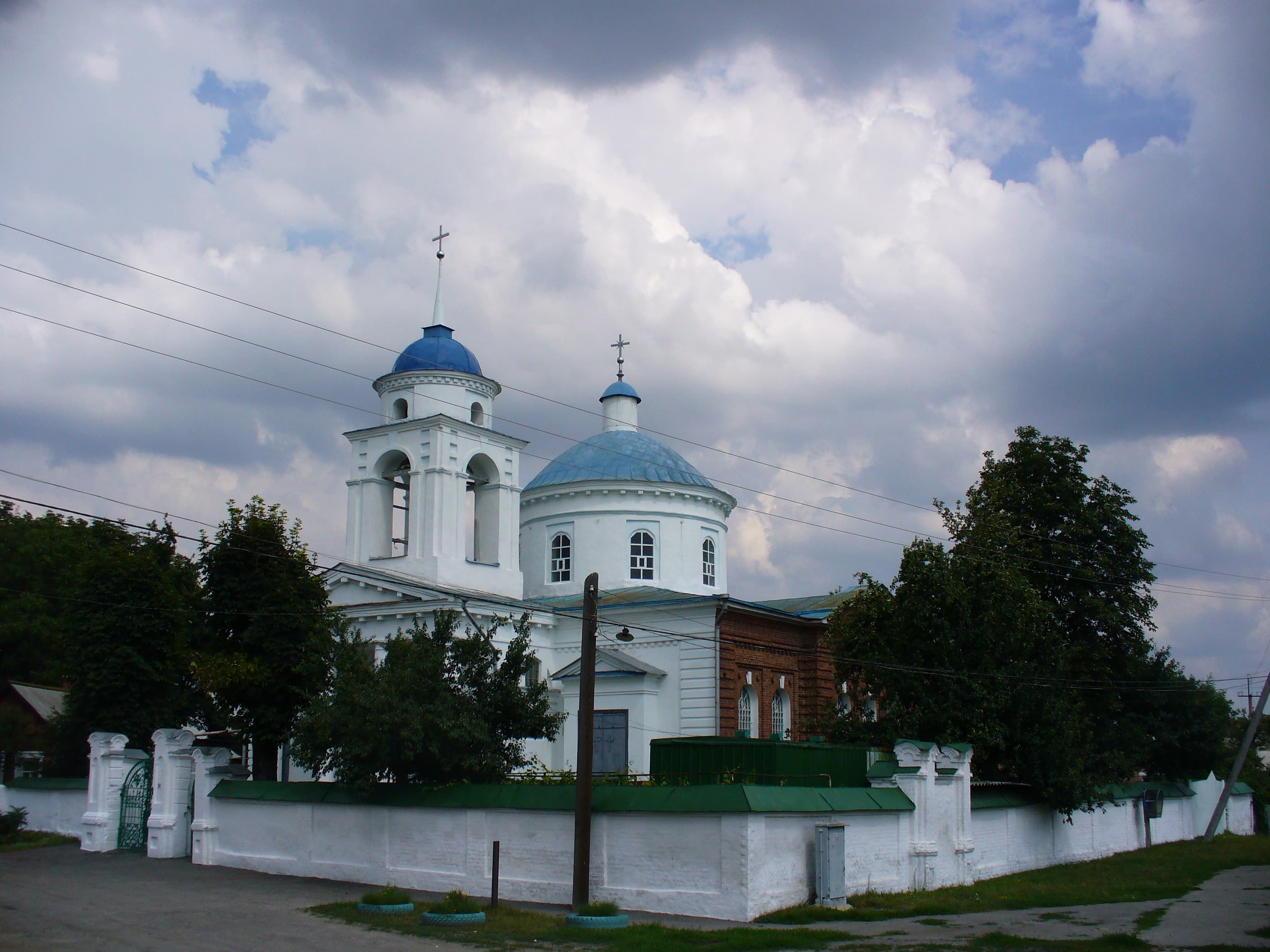 The church of the Nativity of John the Baptist in Sumy