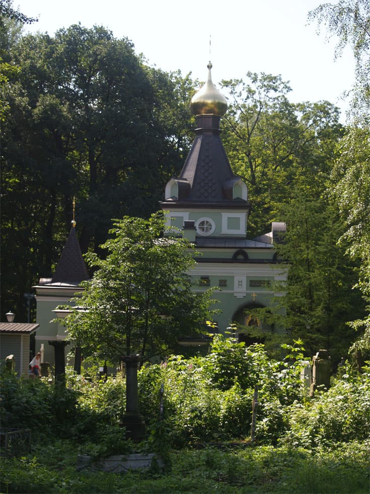Saint Xenia Chapel in Saint Petersburg