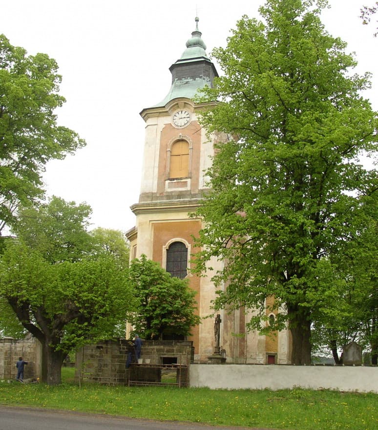Church of Saint John of Nepomuk (Staré Křečany)