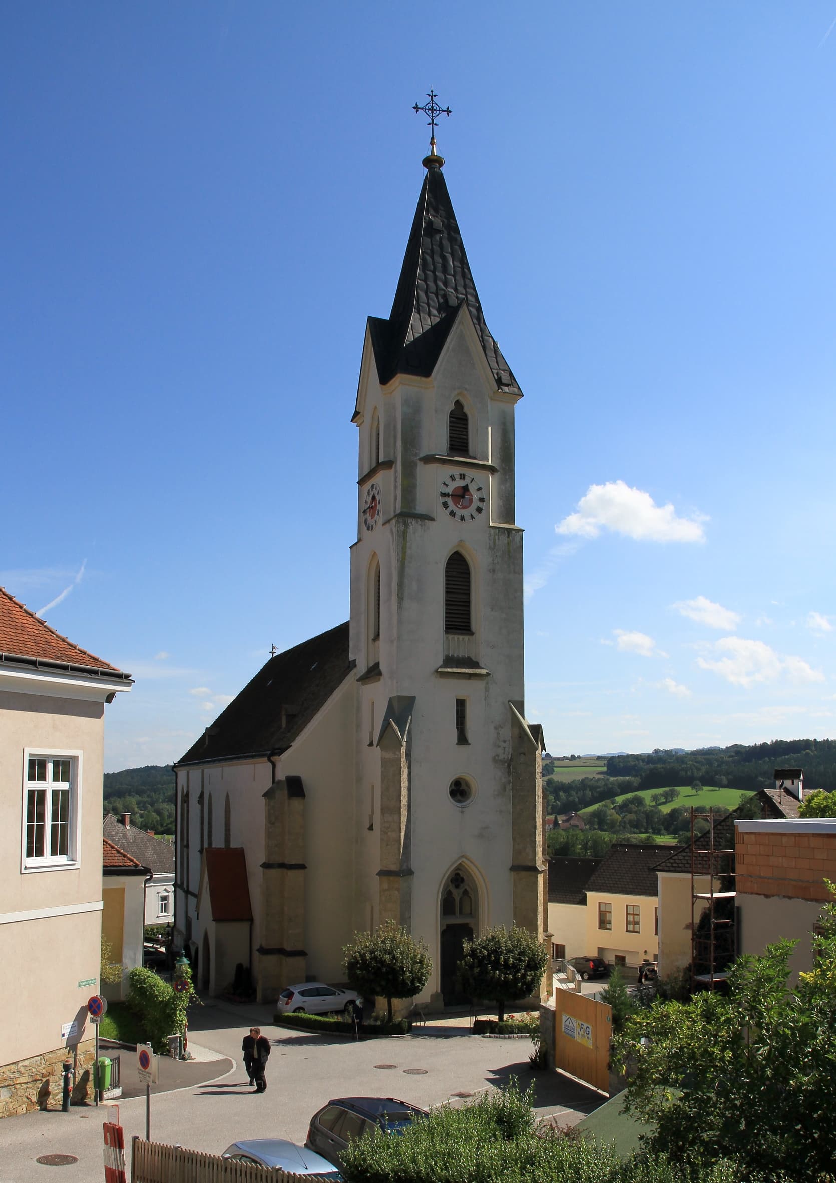 Parish church of Steinakirchen am Forst