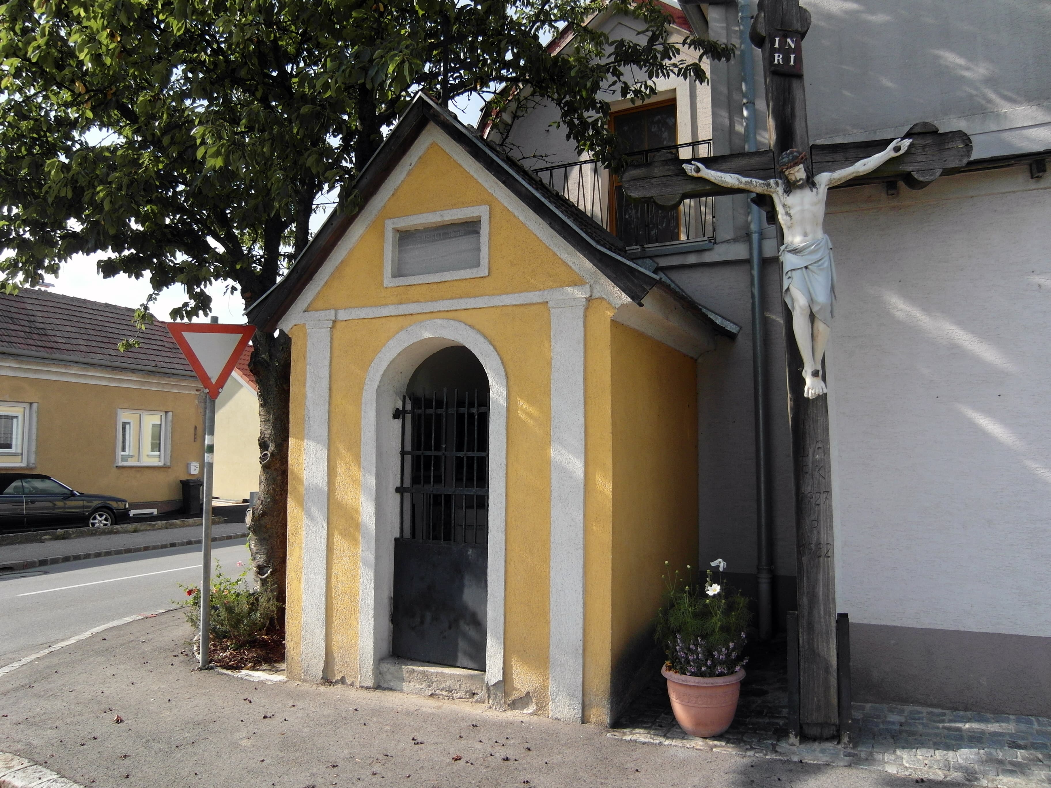 Wegkapelle hl. Rochus, Stetten