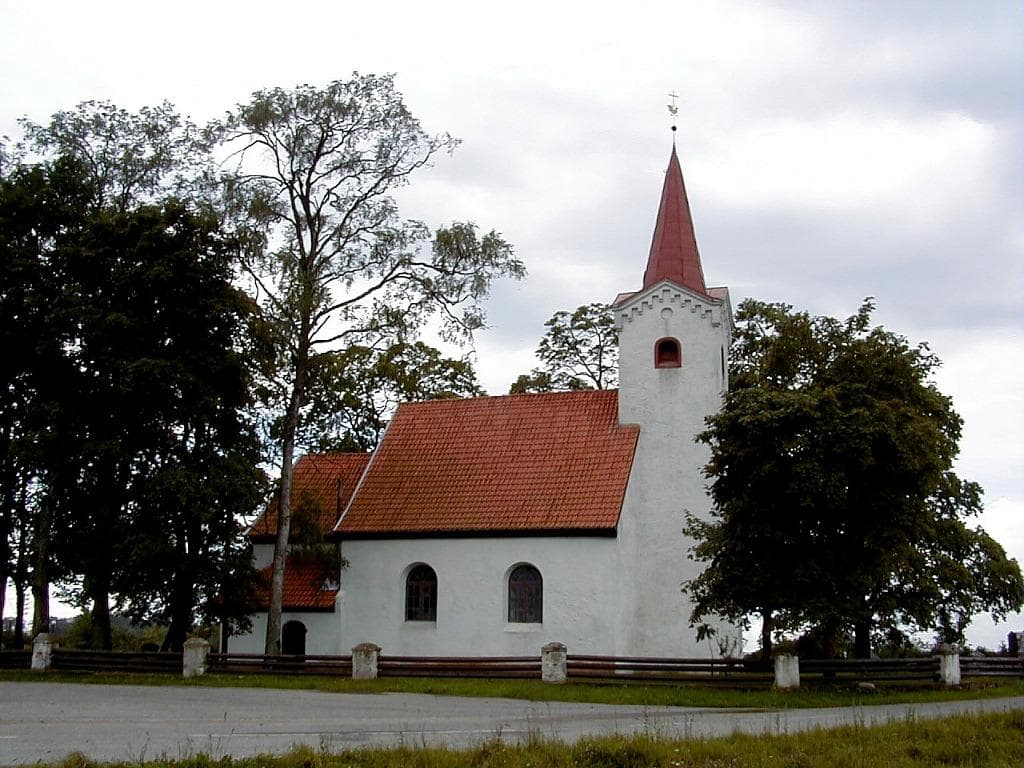 Lutheran church in Strazde