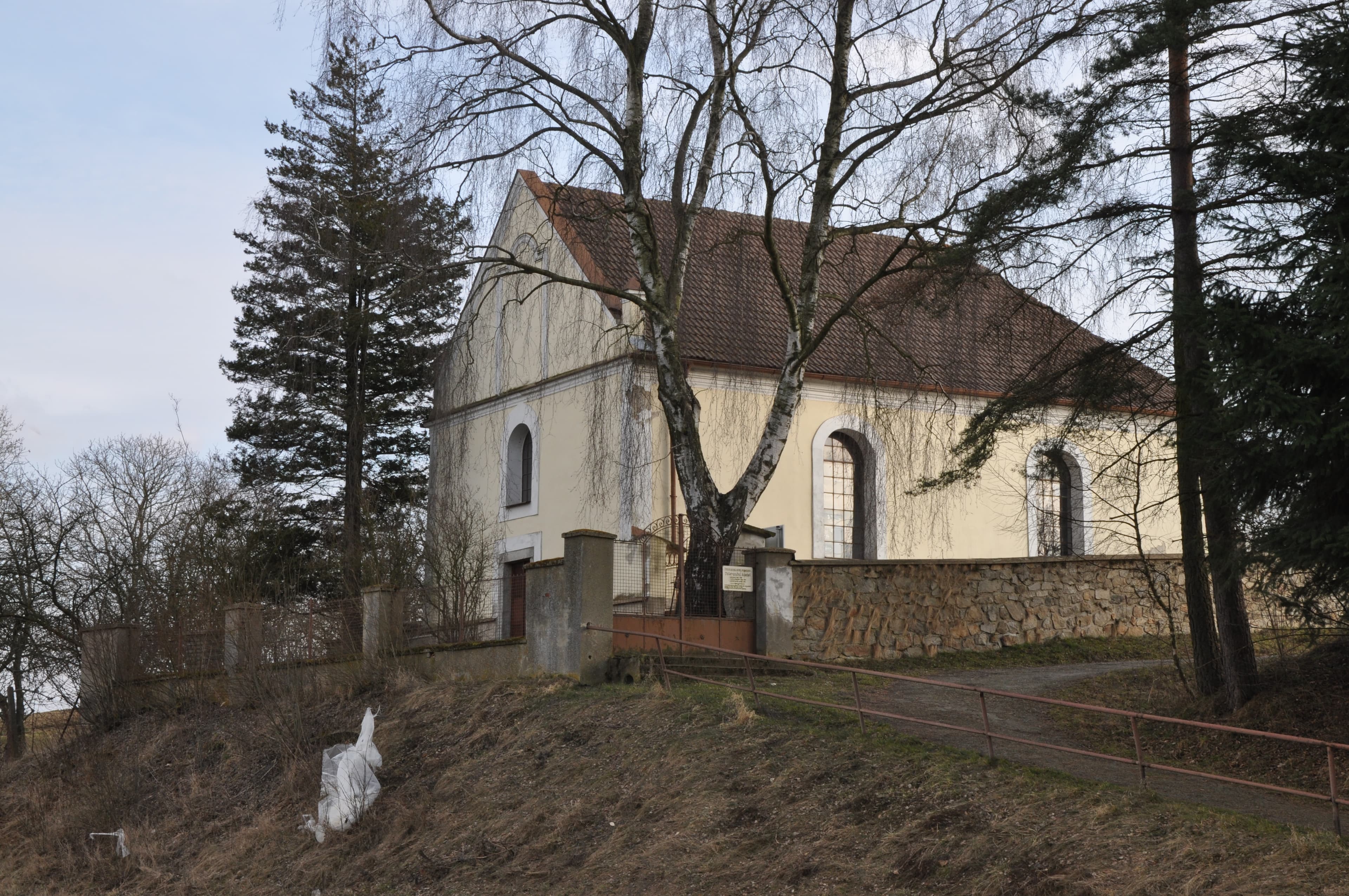 Protestant church in Strměchy
