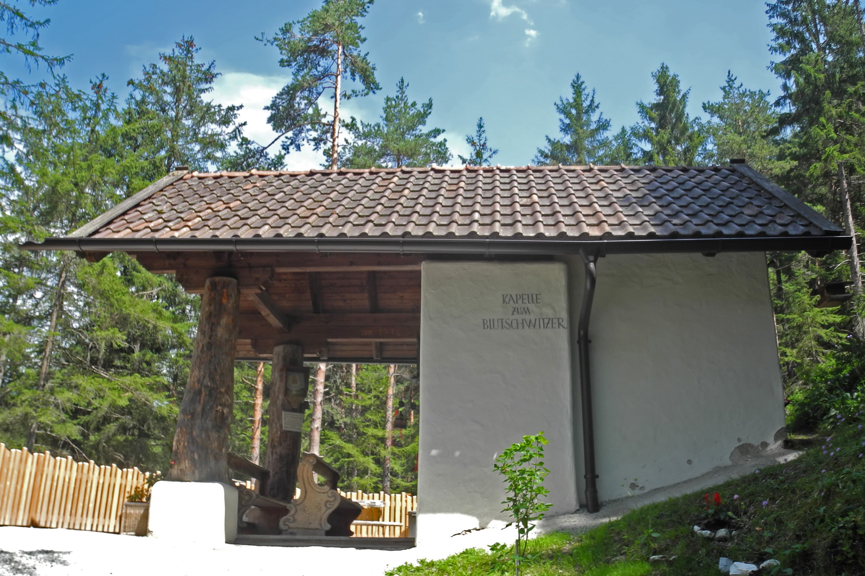 Blutschwitzerkapelle in Medraz