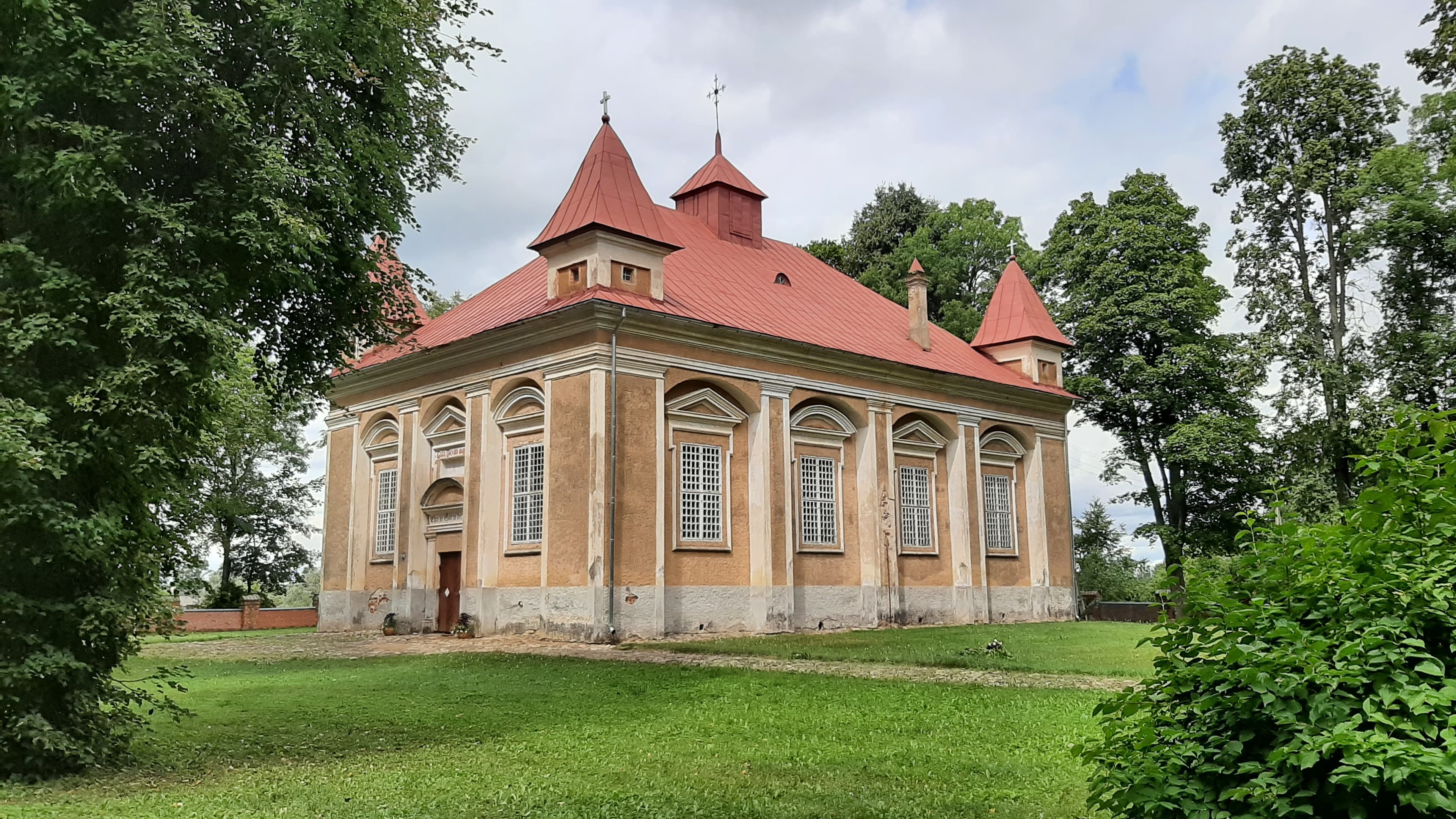 Lutheran church in Subate