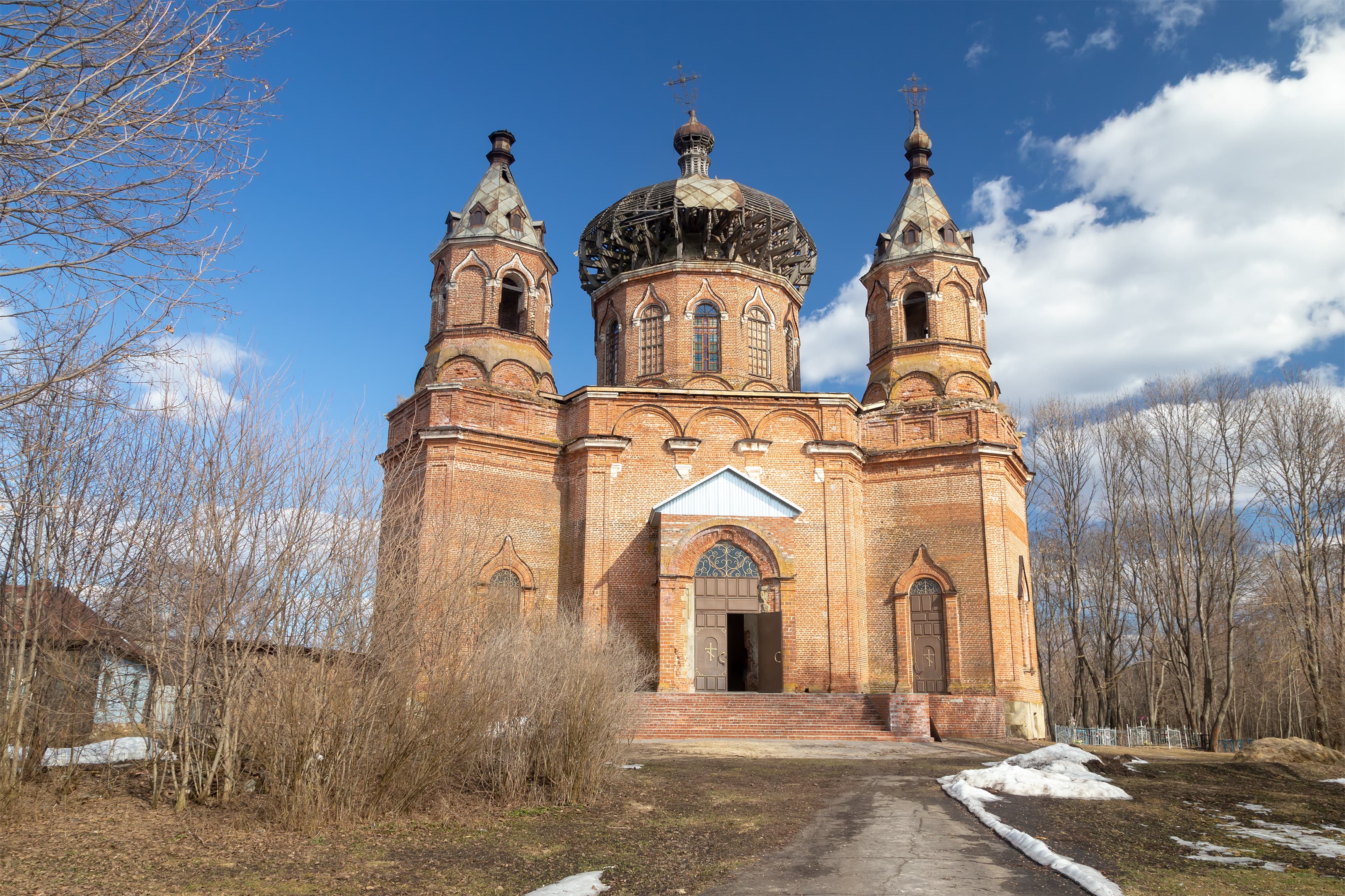 Resurrection church (Uvarovsky District, Tambov Oblast)