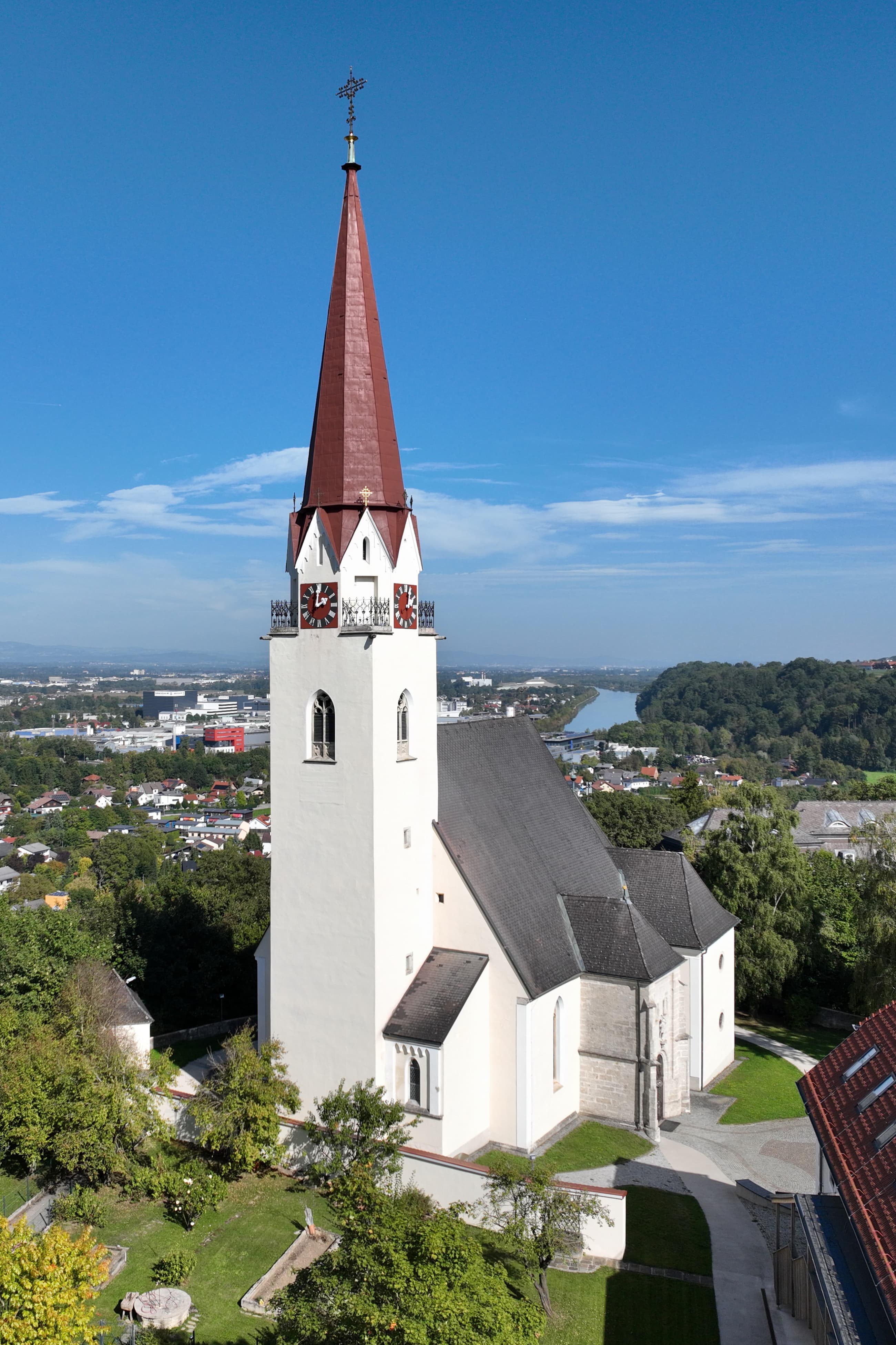 Thalheim parish church near Wels