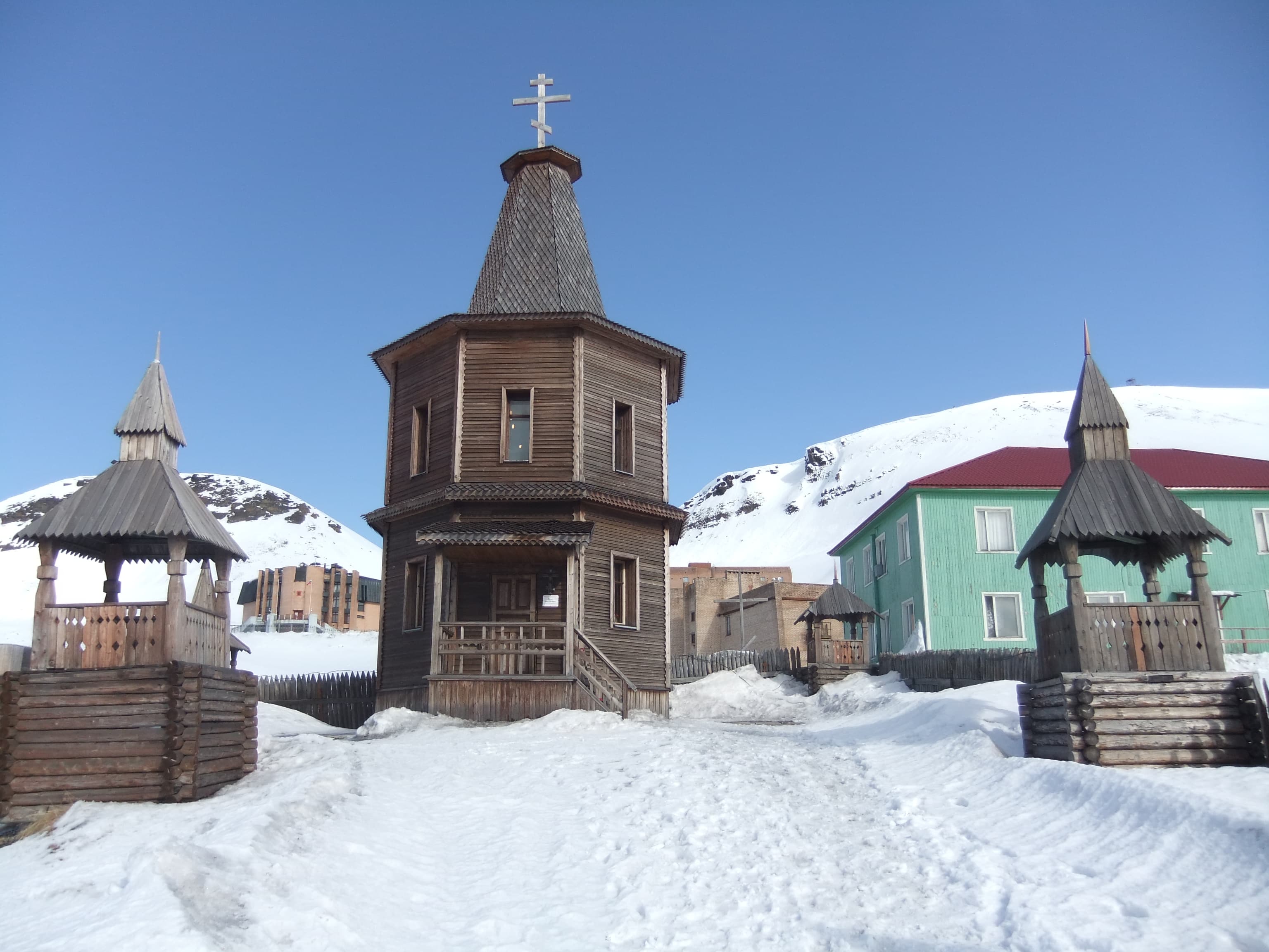 Russian Orthodox chapel in Barentsburg