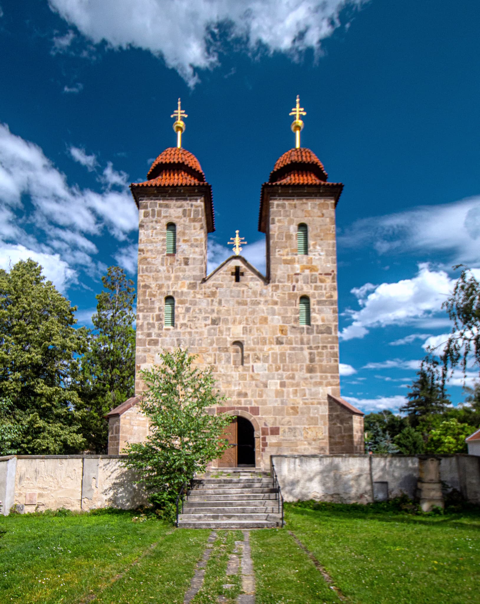 Basilica of the Assumption in Tismice