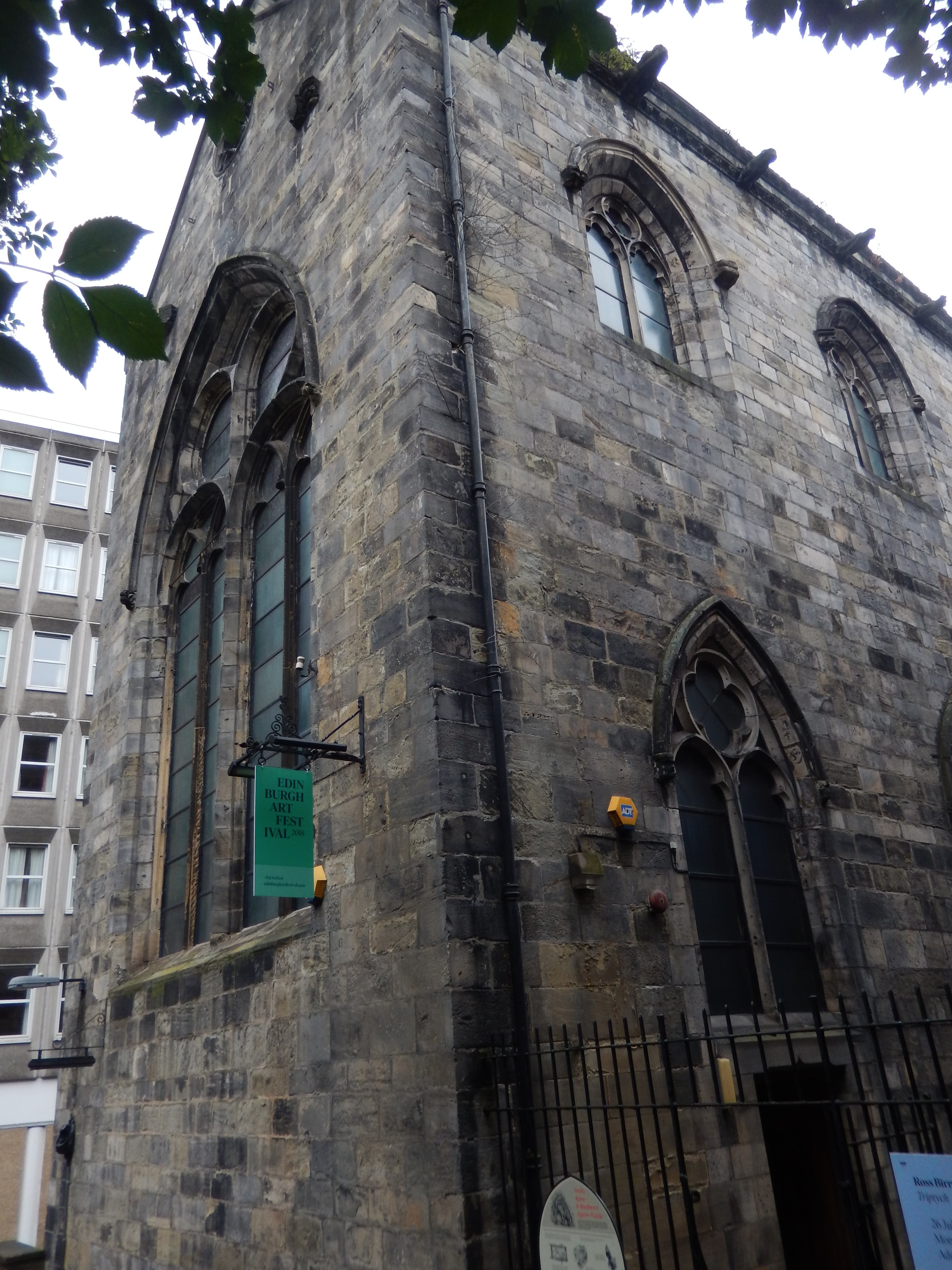 Trinity College Church Apse, (Between High Street and Jeffrey Street), Chalmer's Close