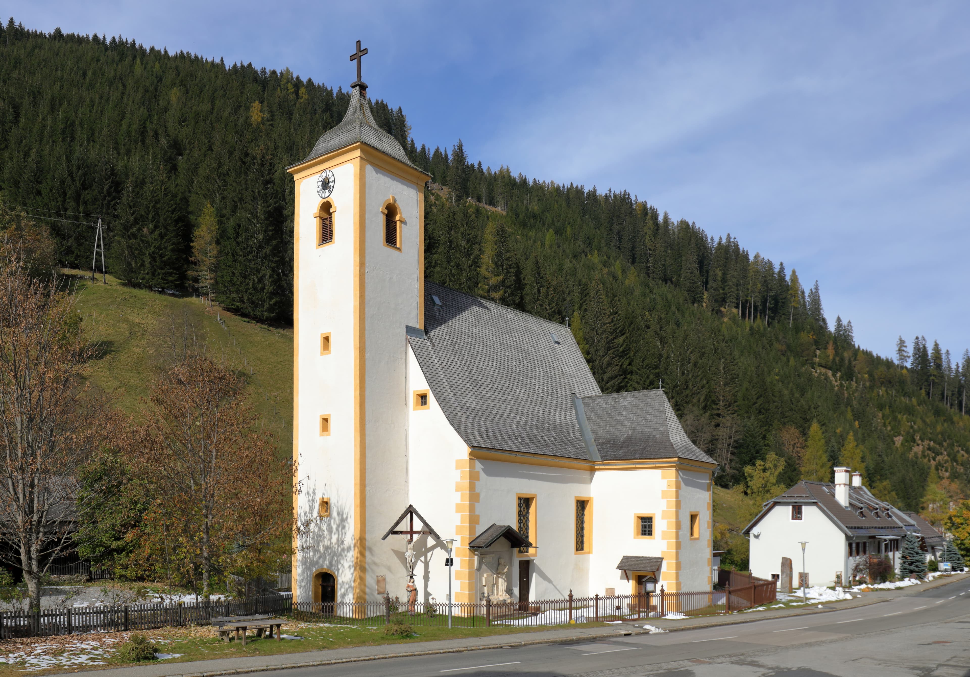 Parish church in Turrach
