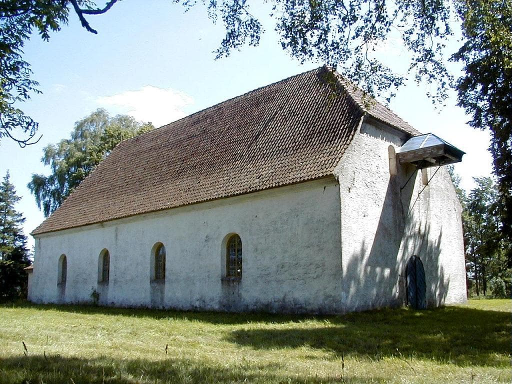 Lutheran church in Užava