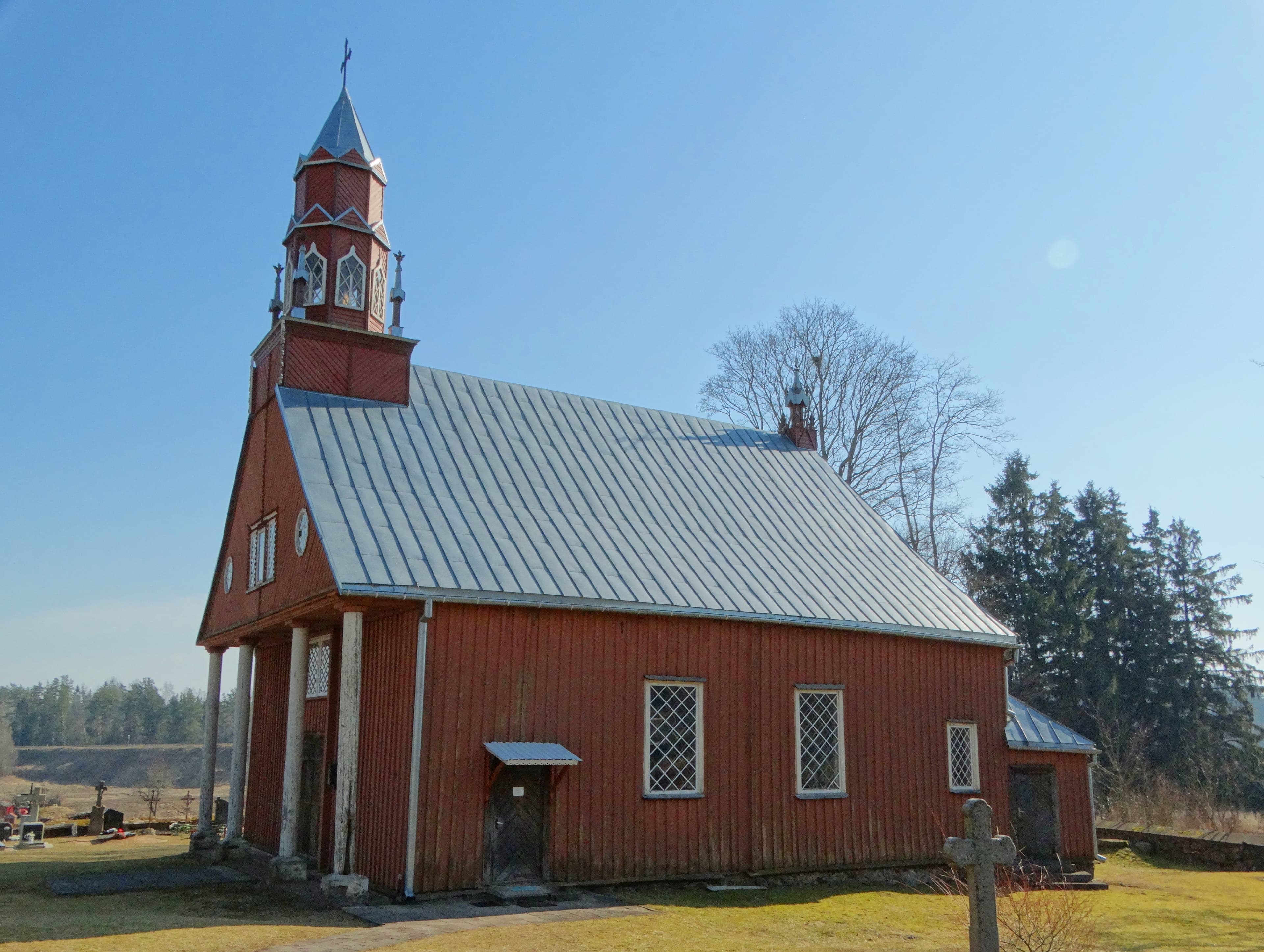 Church of the Holy Guardian Angels, Ubiškė