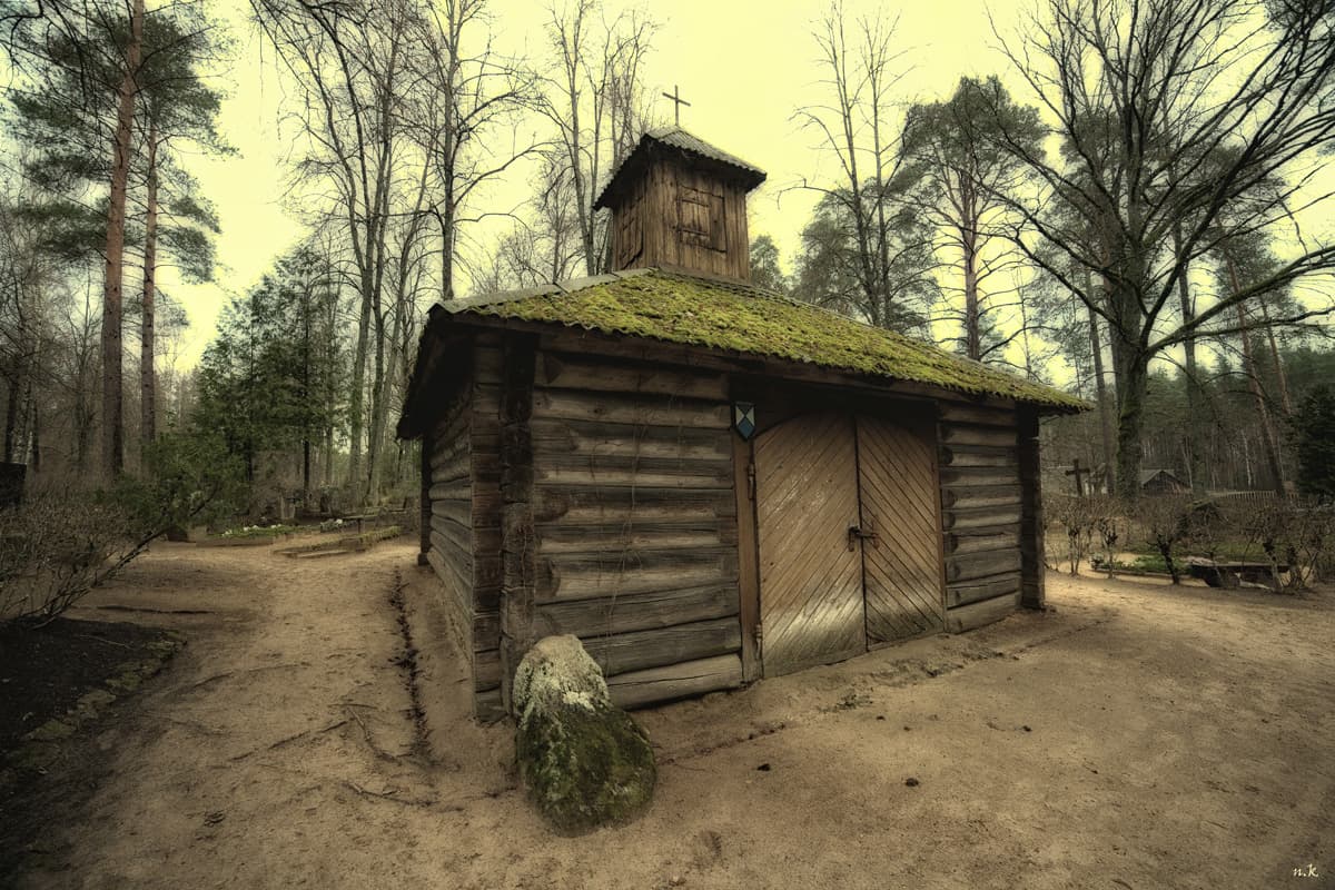 Ulbroka cemetery chapel