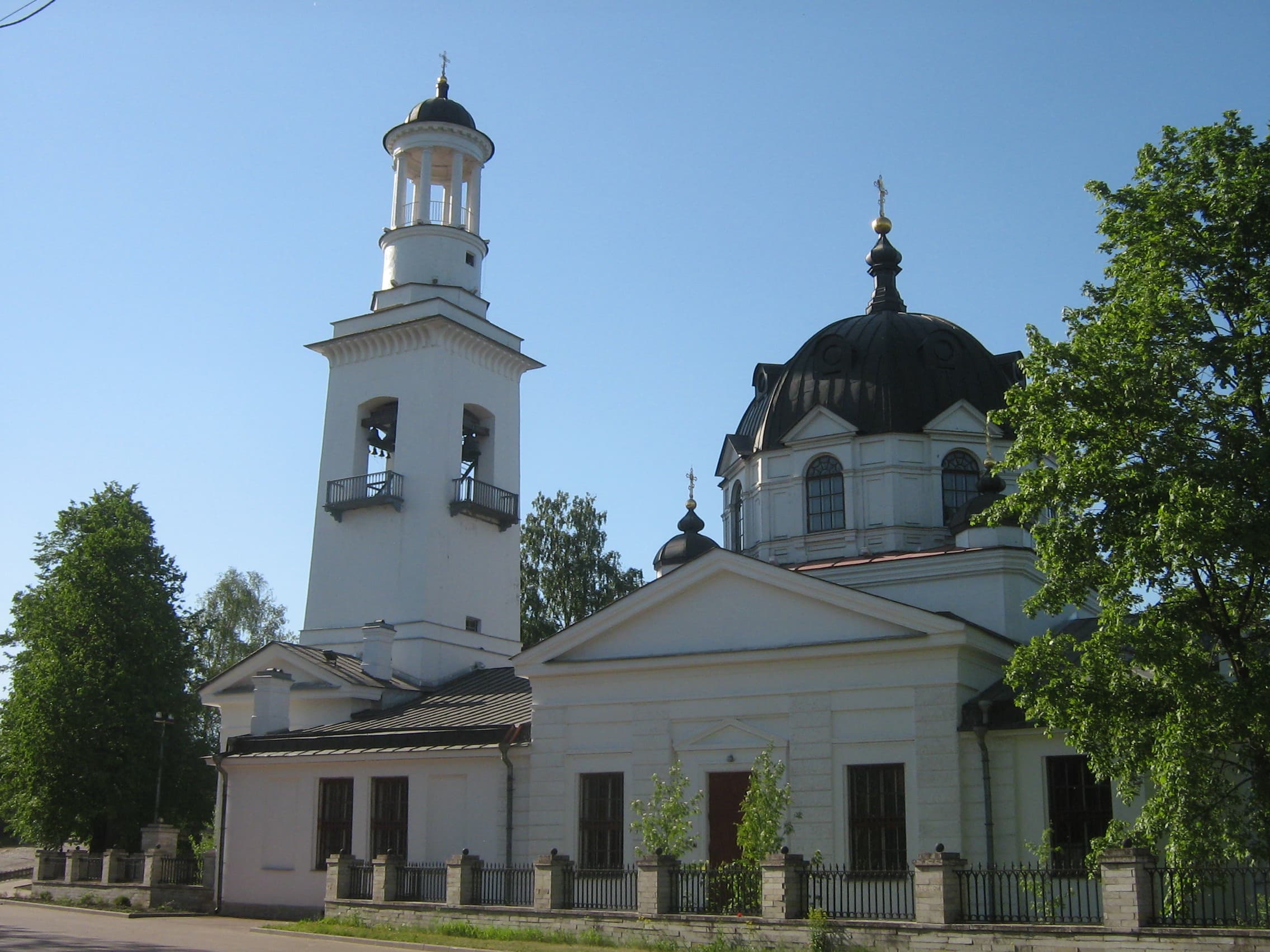 St. Alexander Nevsky church in Ust-Izhora