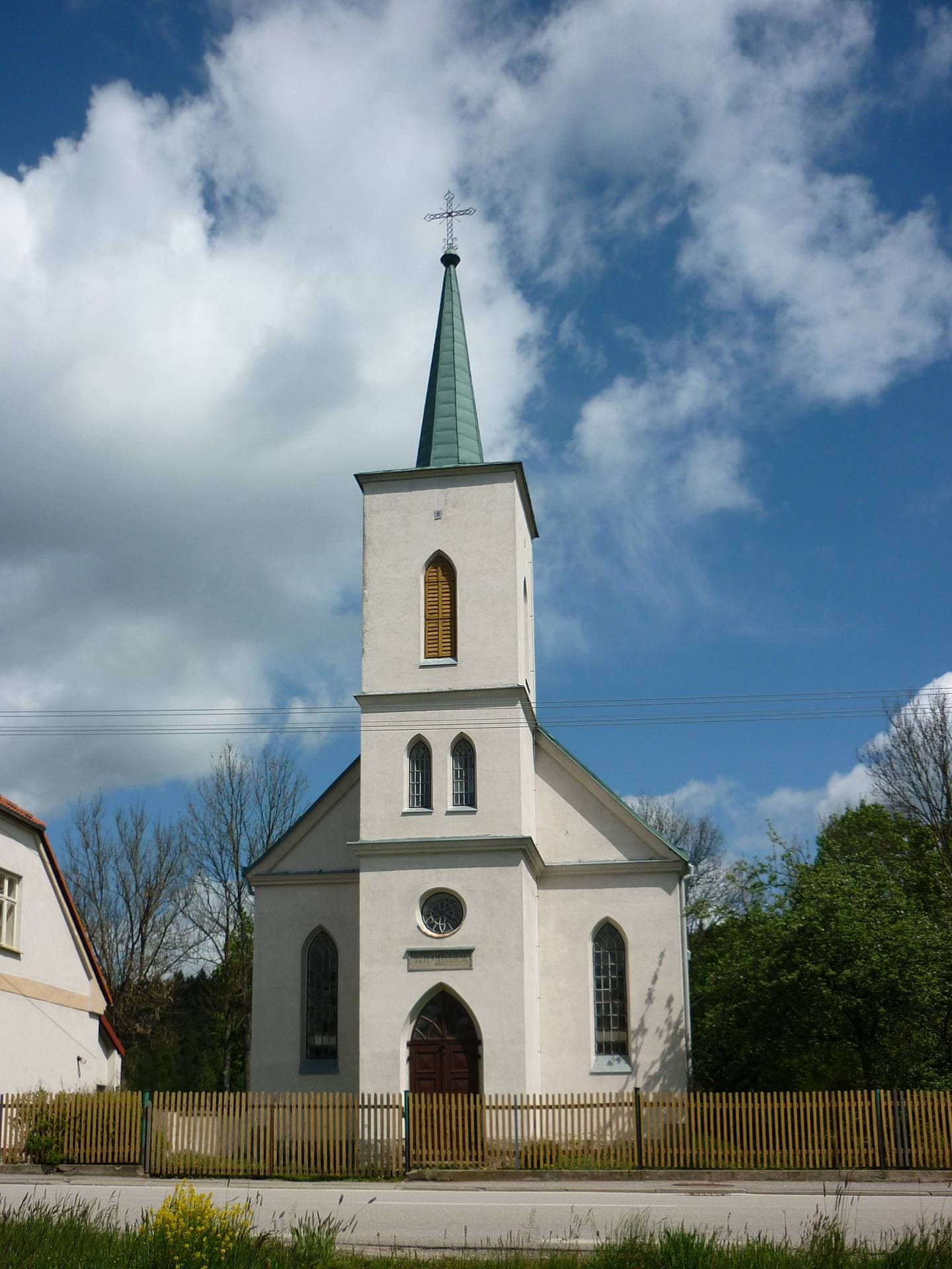 Protestant church in Valtínov