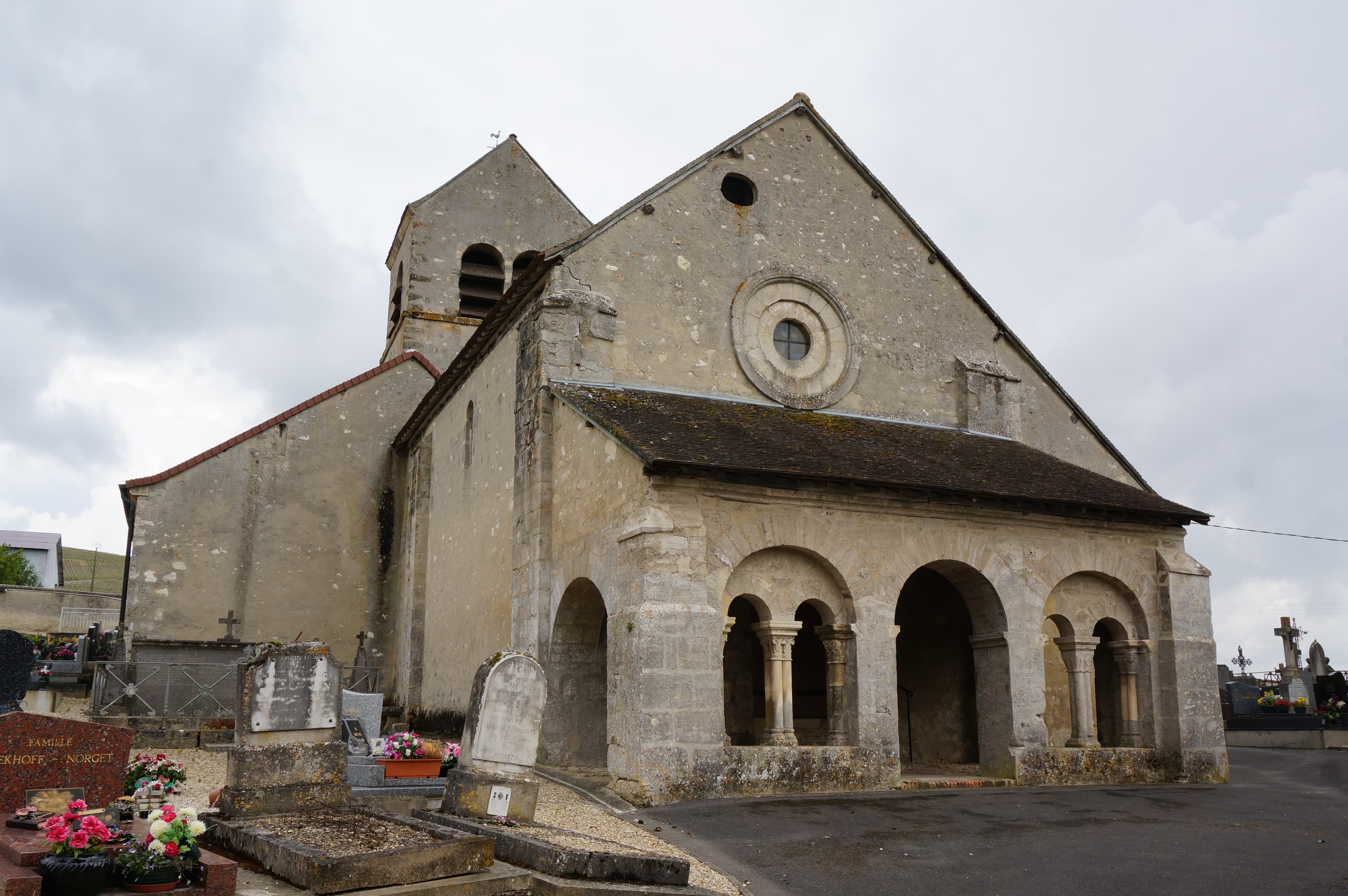 église  Saint-Martin de Vandières
