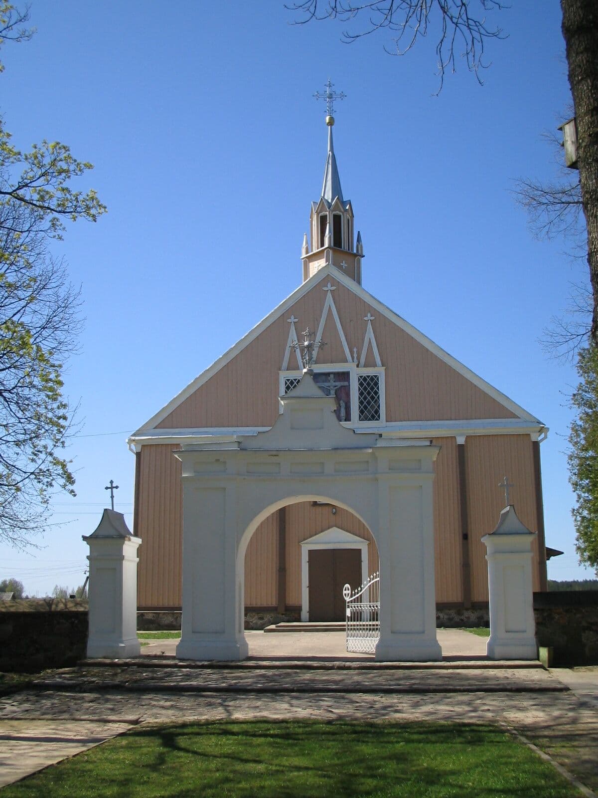 Church of the Holy Cross in Viduklė