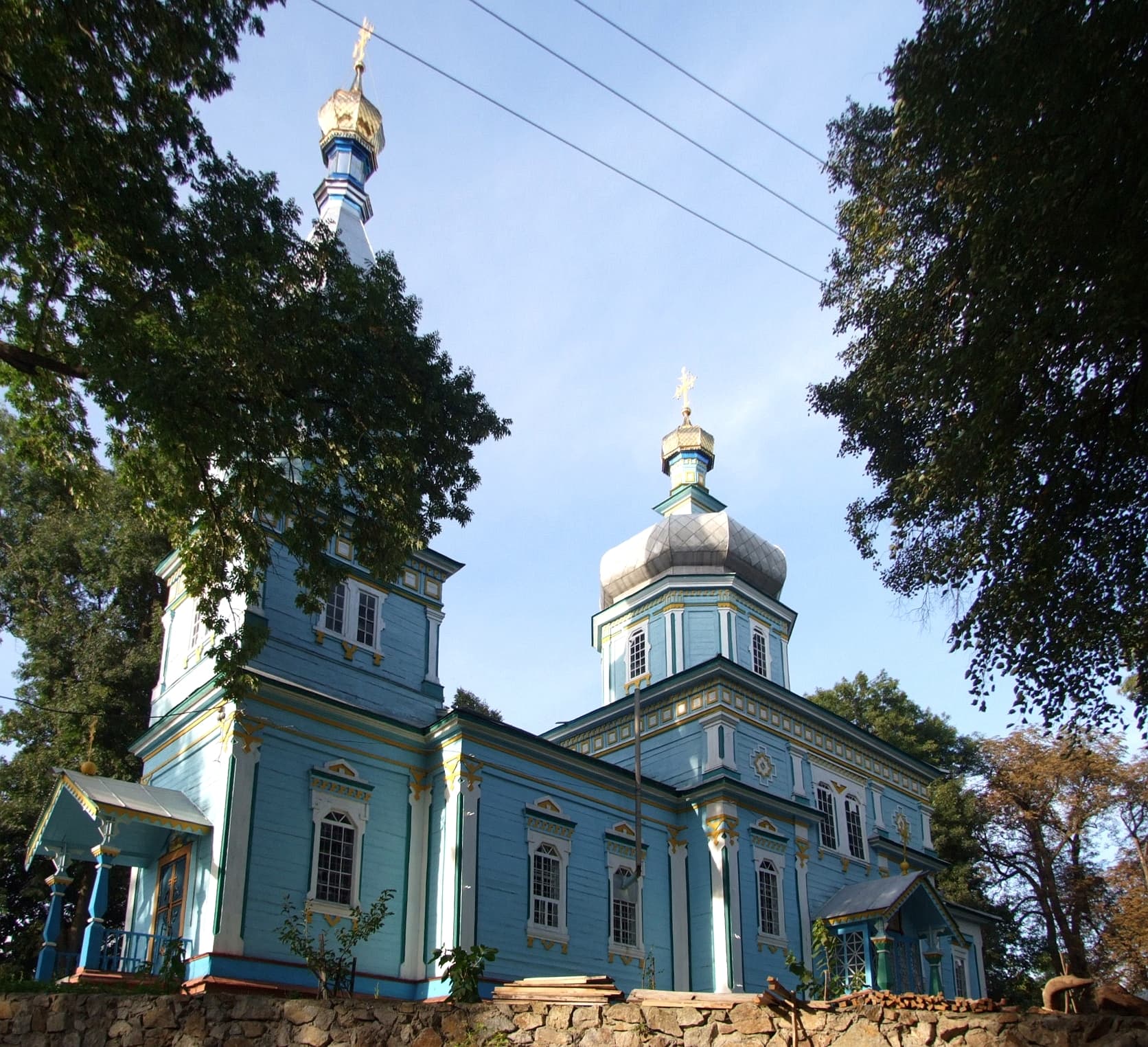 Our Lady of Kazan church in Luka-Meleshkivska