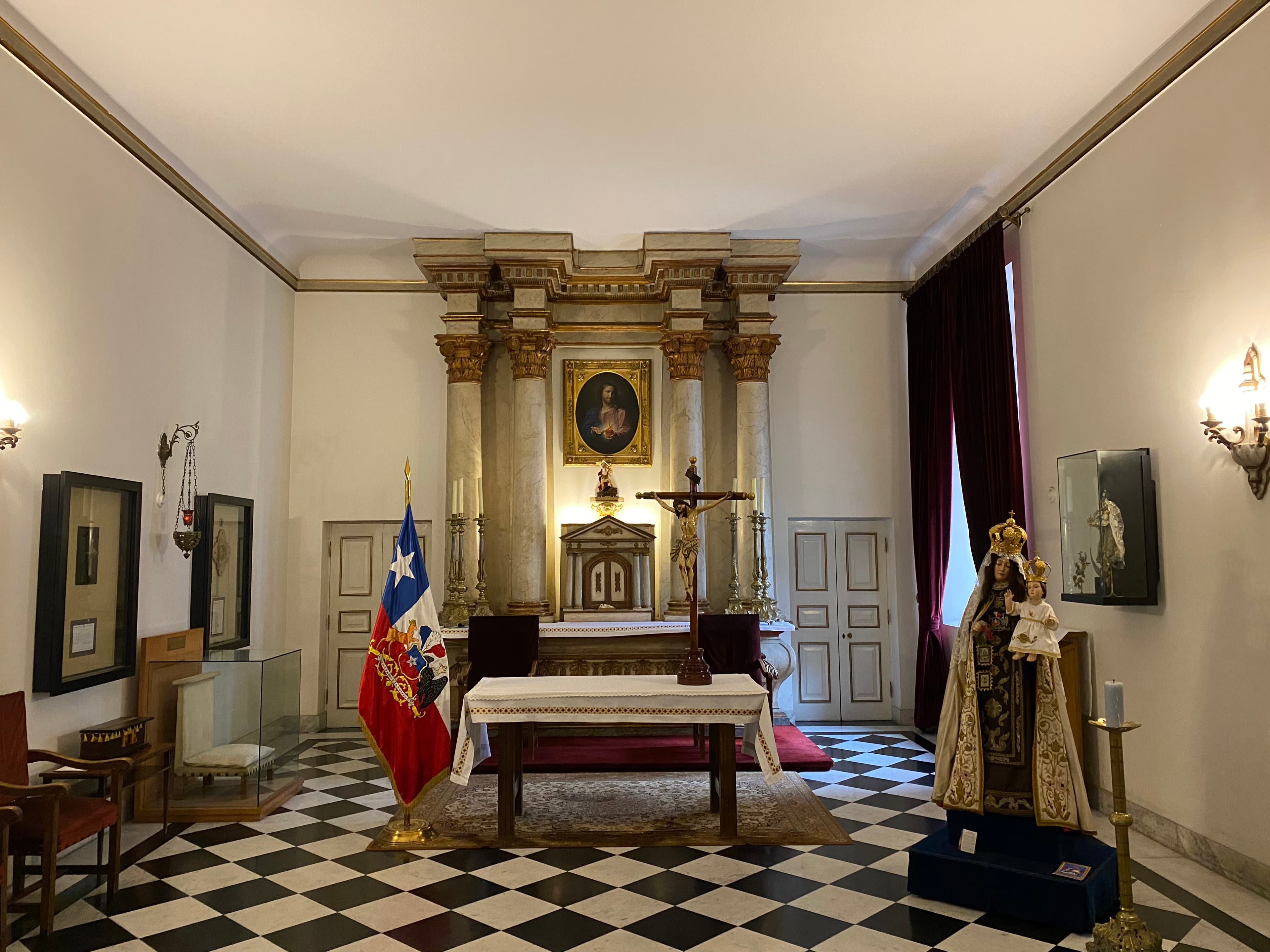 Chapel of the La Moneda Palace
