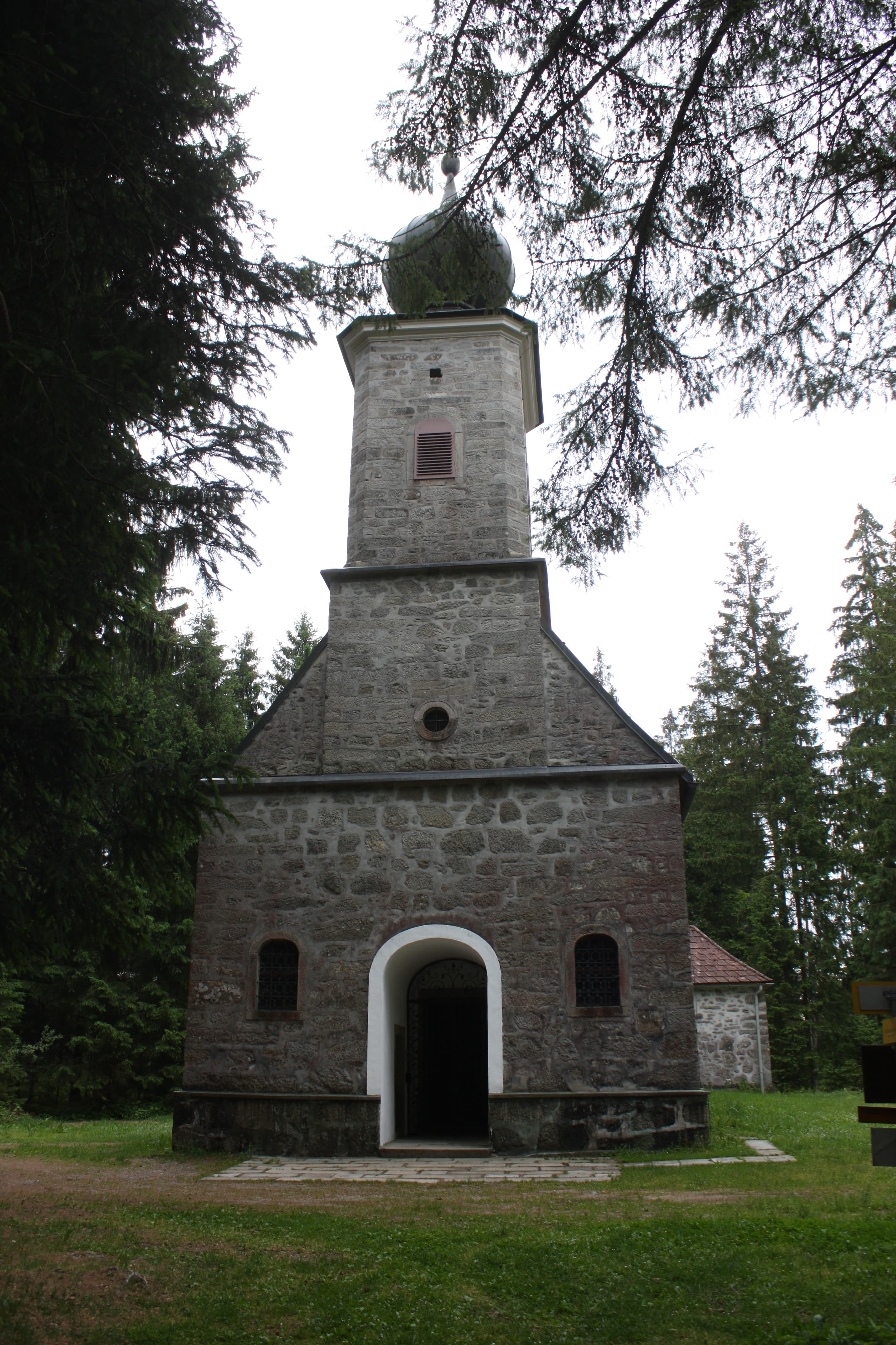 Forest chapel Maria Rast