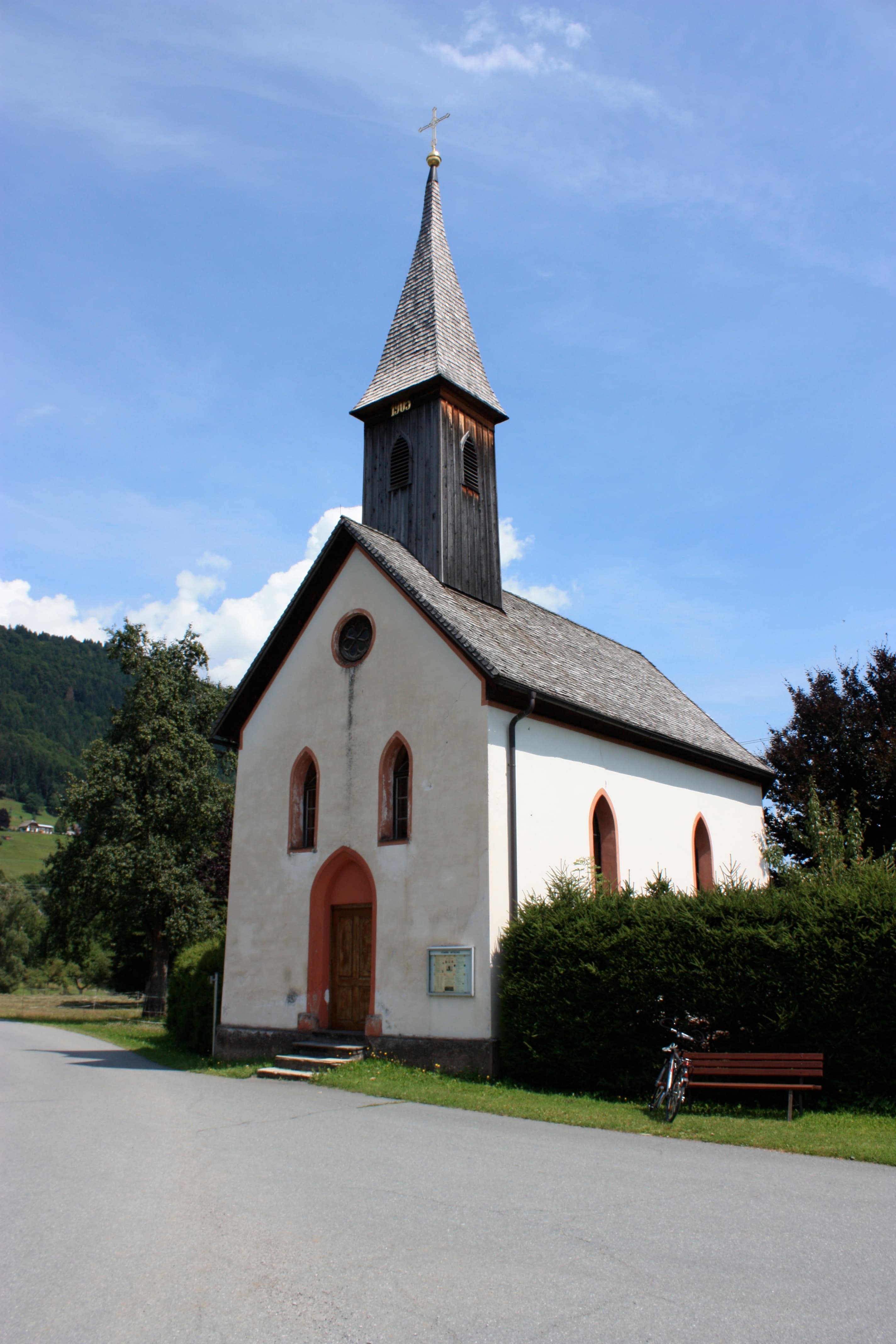 Filialkirche Maria Hilf, Watschig, Hermagor