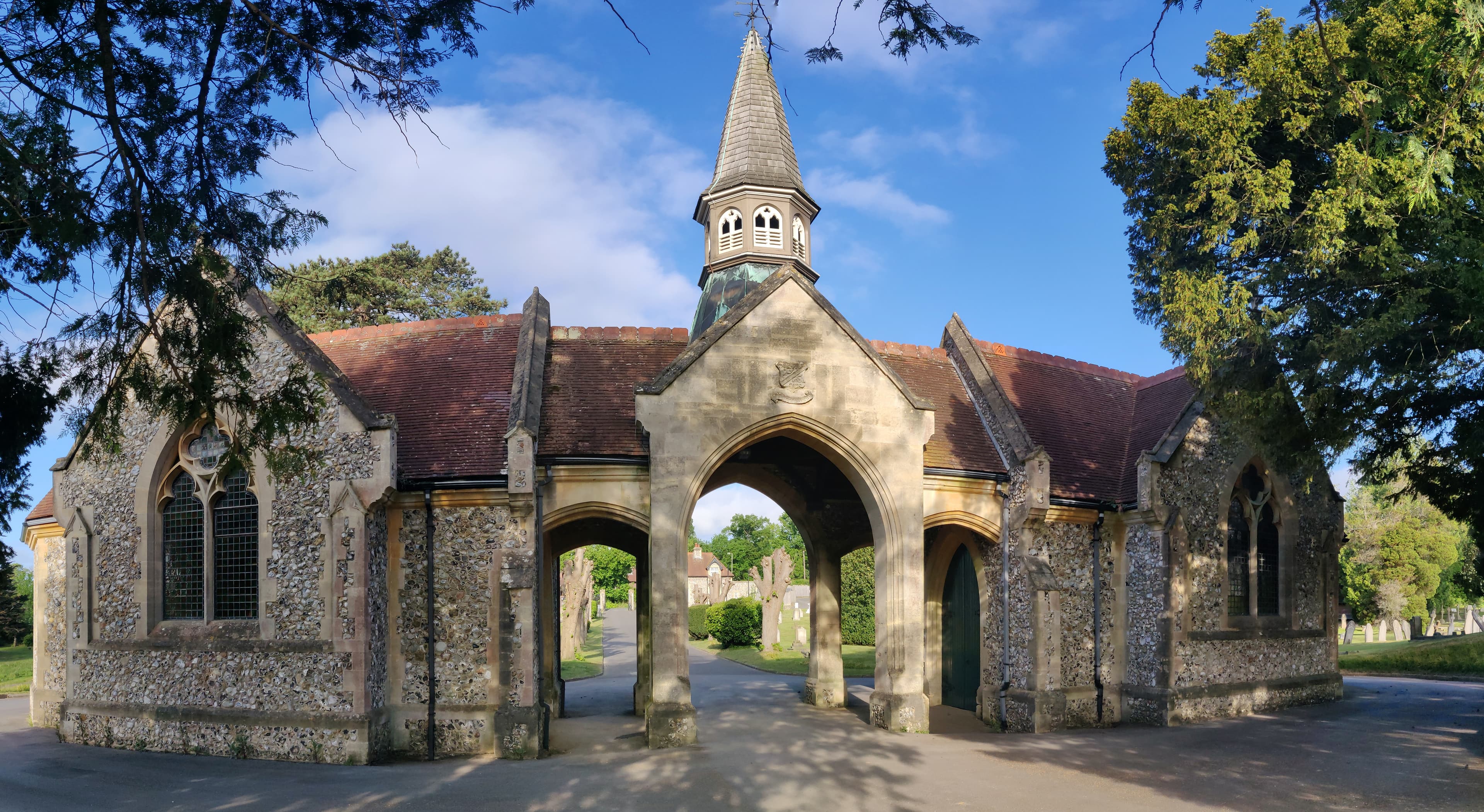 Two Chapels At Fareham Cemetery
