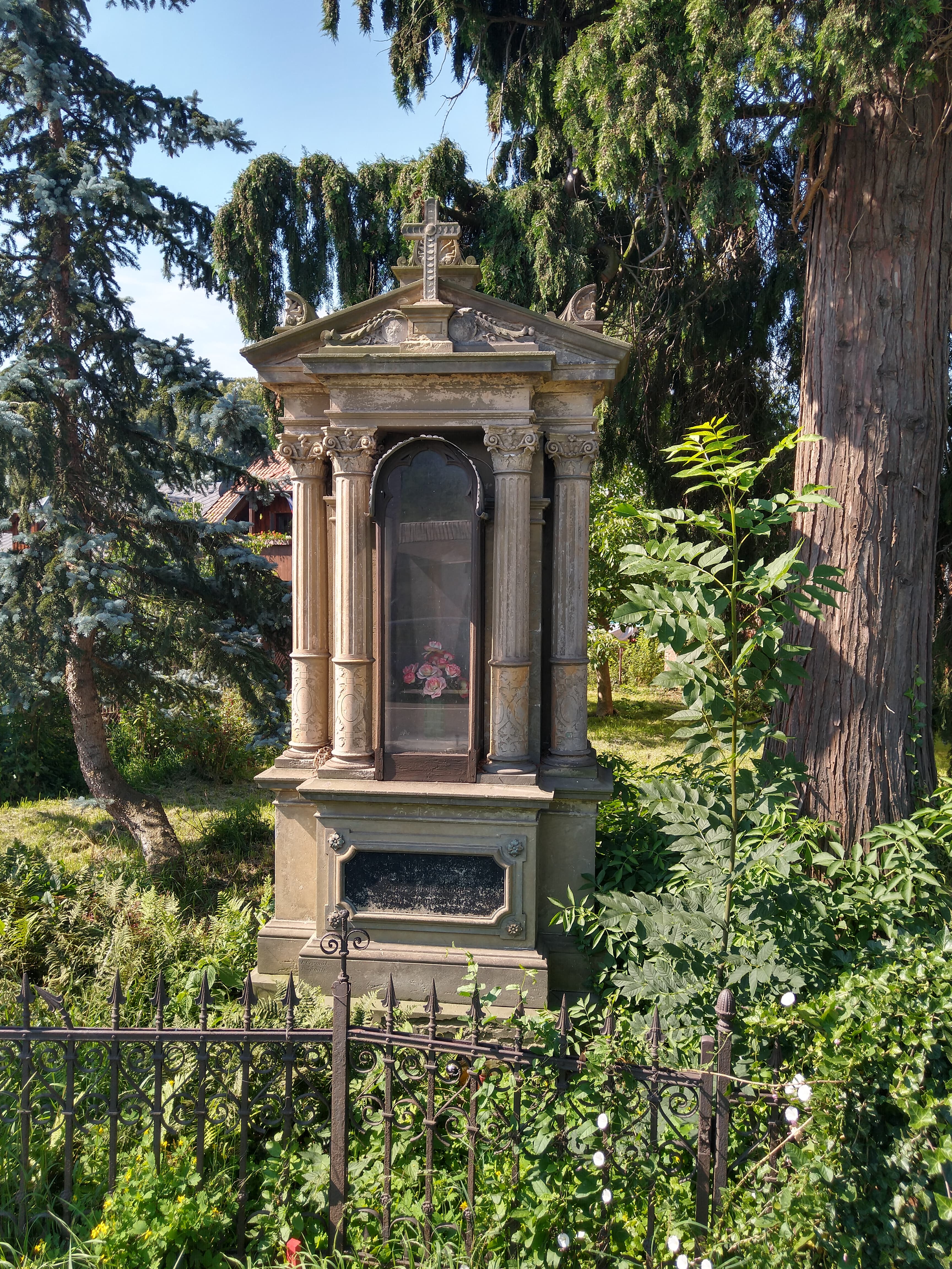 Wayside shrine in Záměl