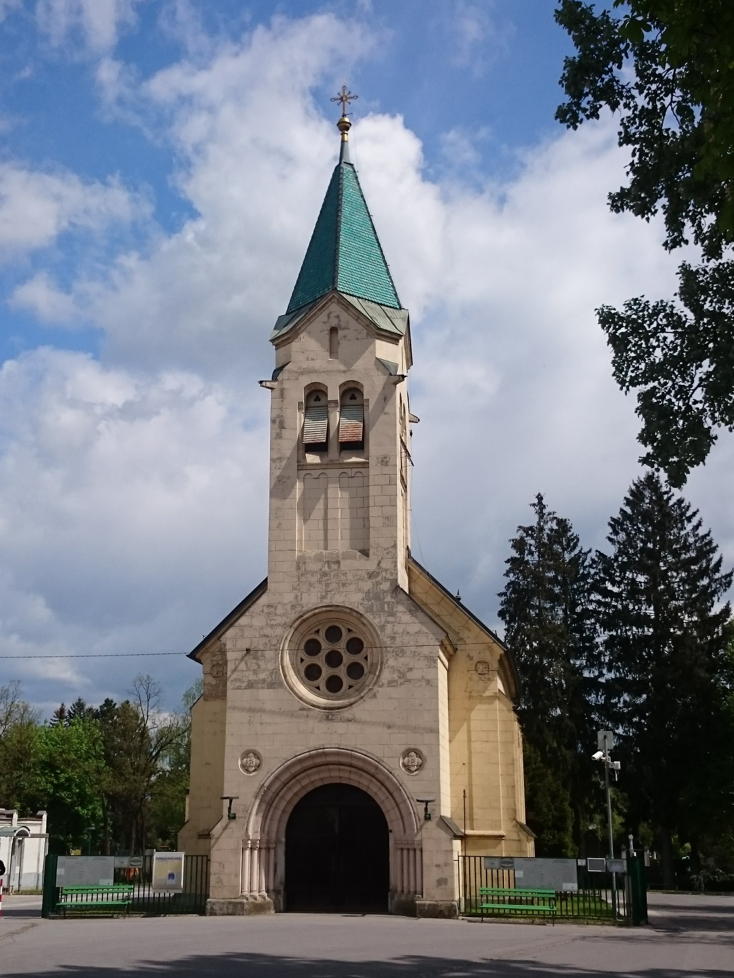 Holy Cross Parish Church at Žale