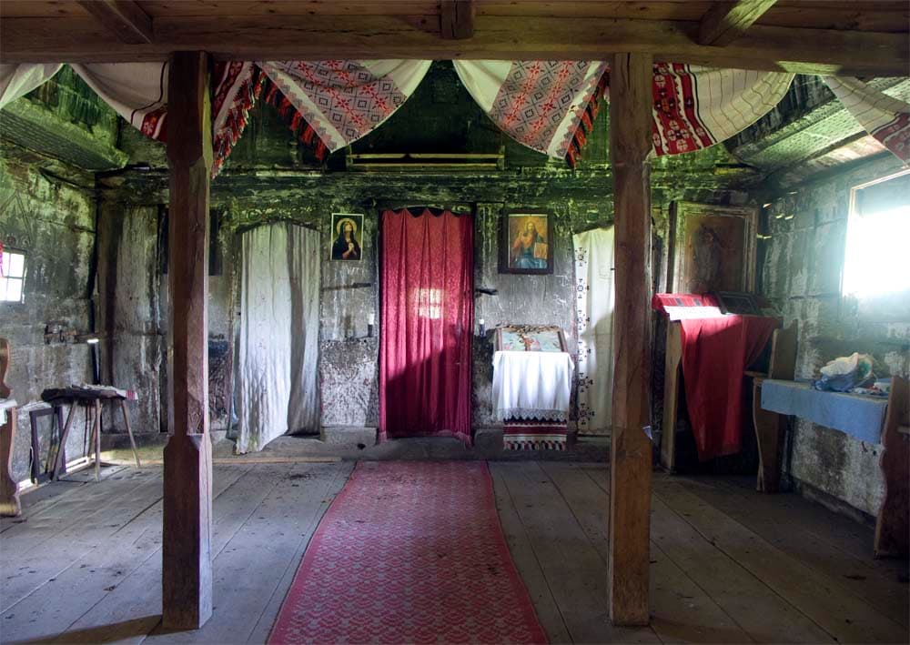 Wooden church in Zimbor