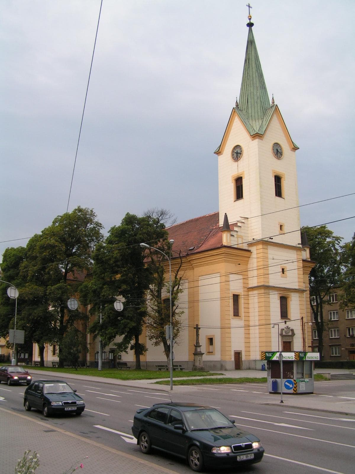 Church of Saints Philip and James in Zlín