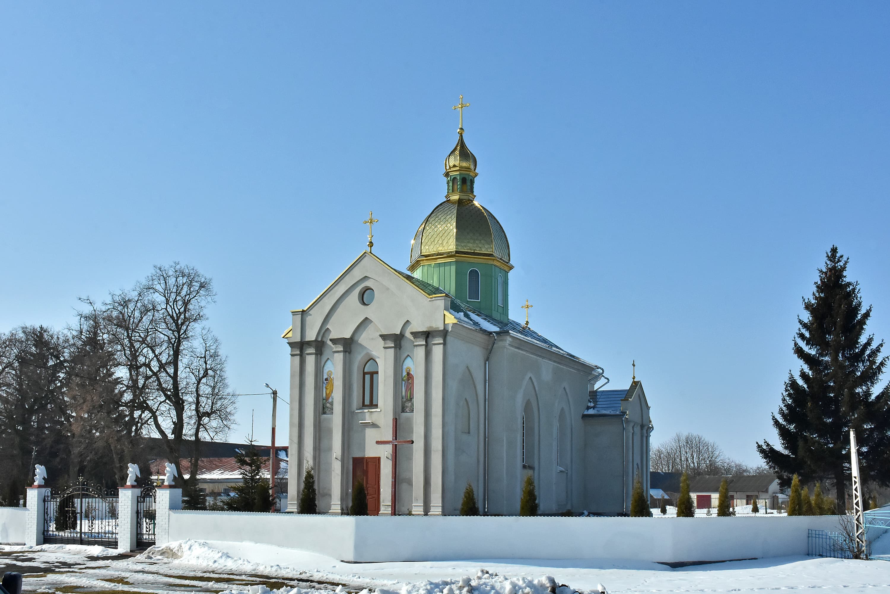 Church of the Dormition, Velykyi Hovyliv