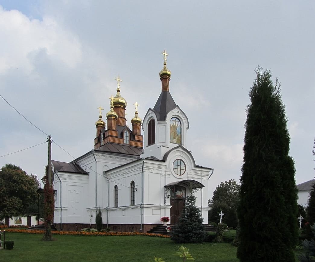 Orthodox church of the Exaltation of the Holy Cross in Vysokaje