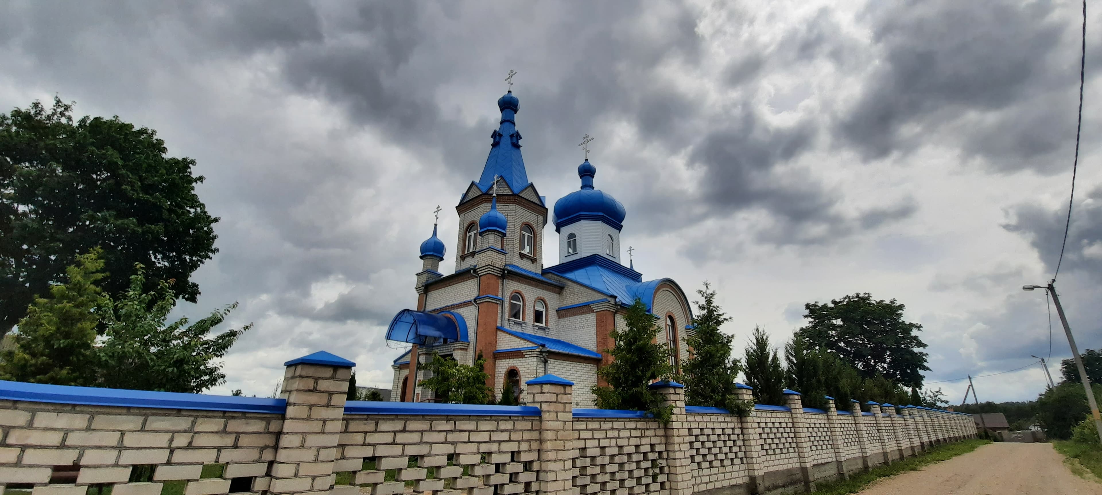 Church of the Protection of the Holy Virgin in Kamianica Žyravieckaja