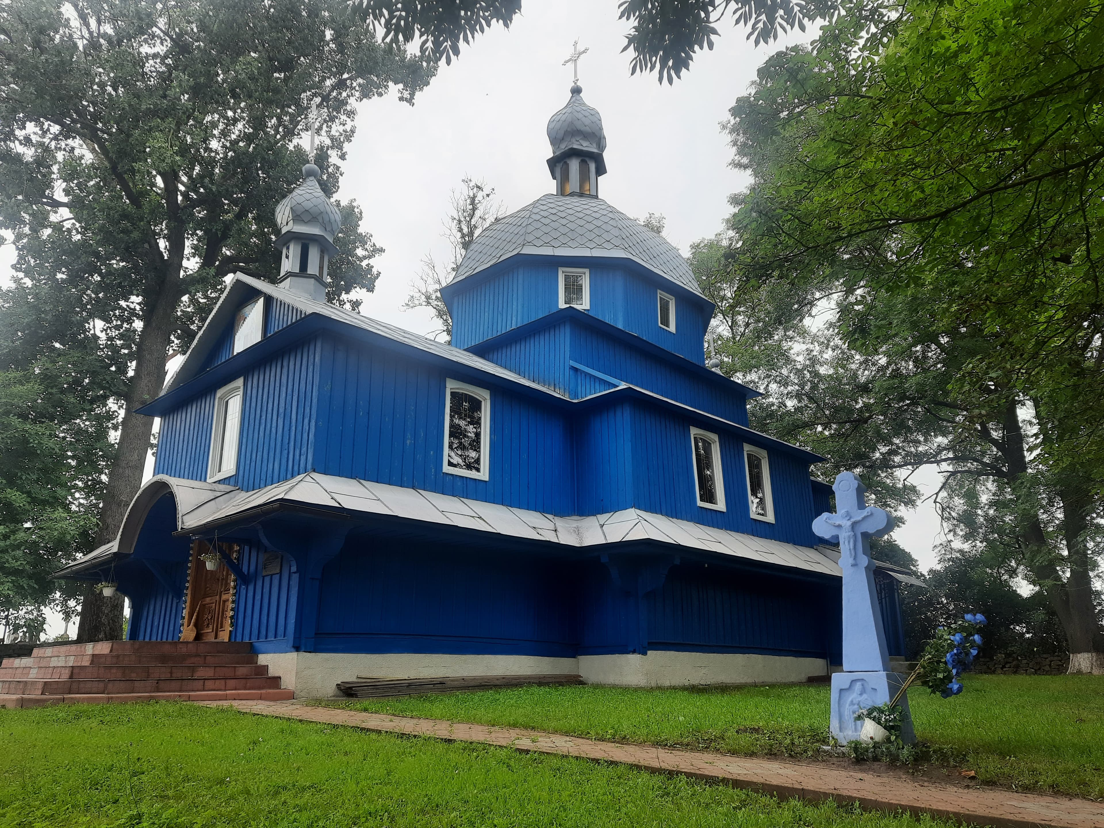 Church of the Transfiguration, Kryvoluka, Chortkiv Raion