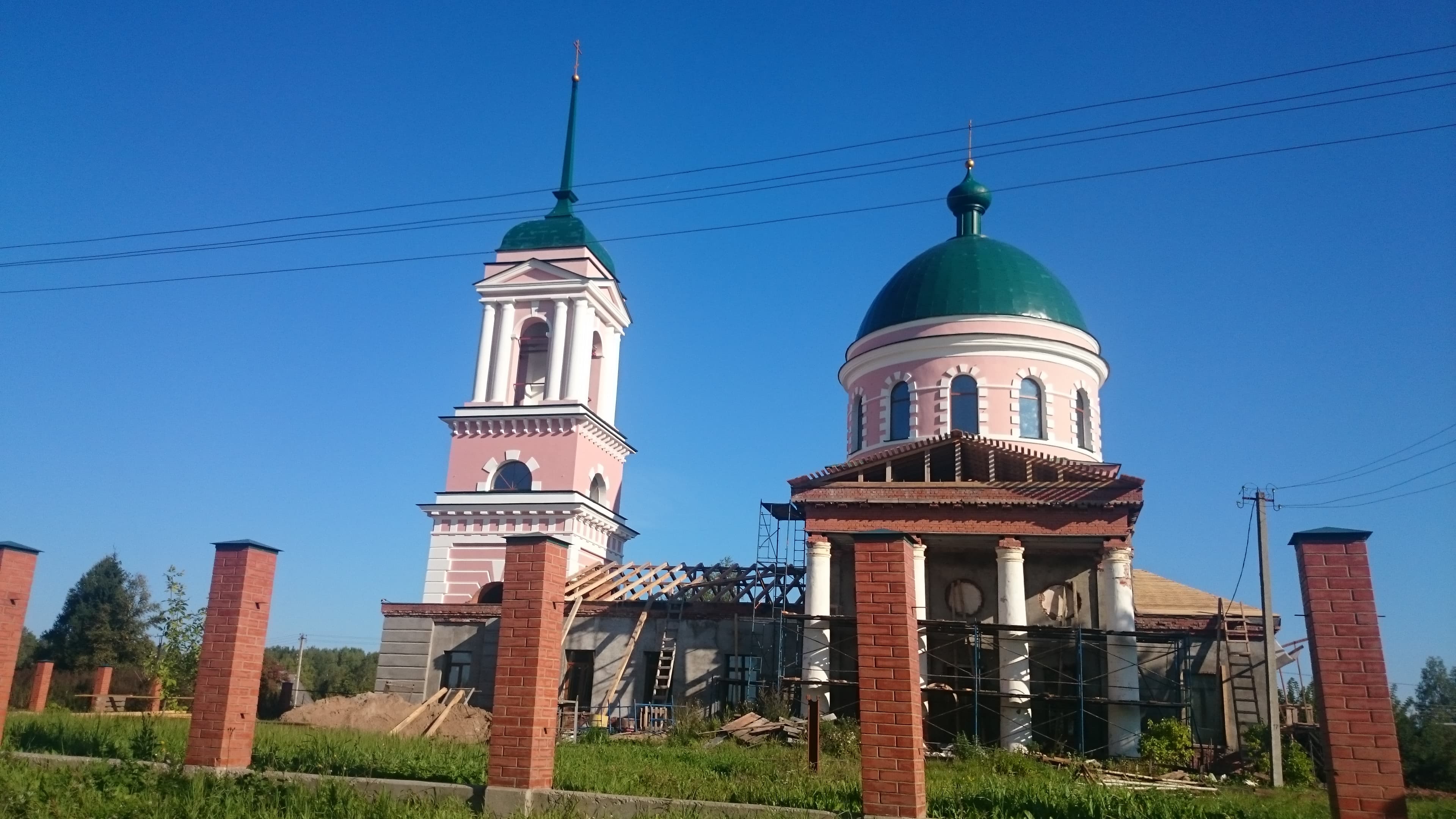 Church in Zaytsevo, Krestetsky District