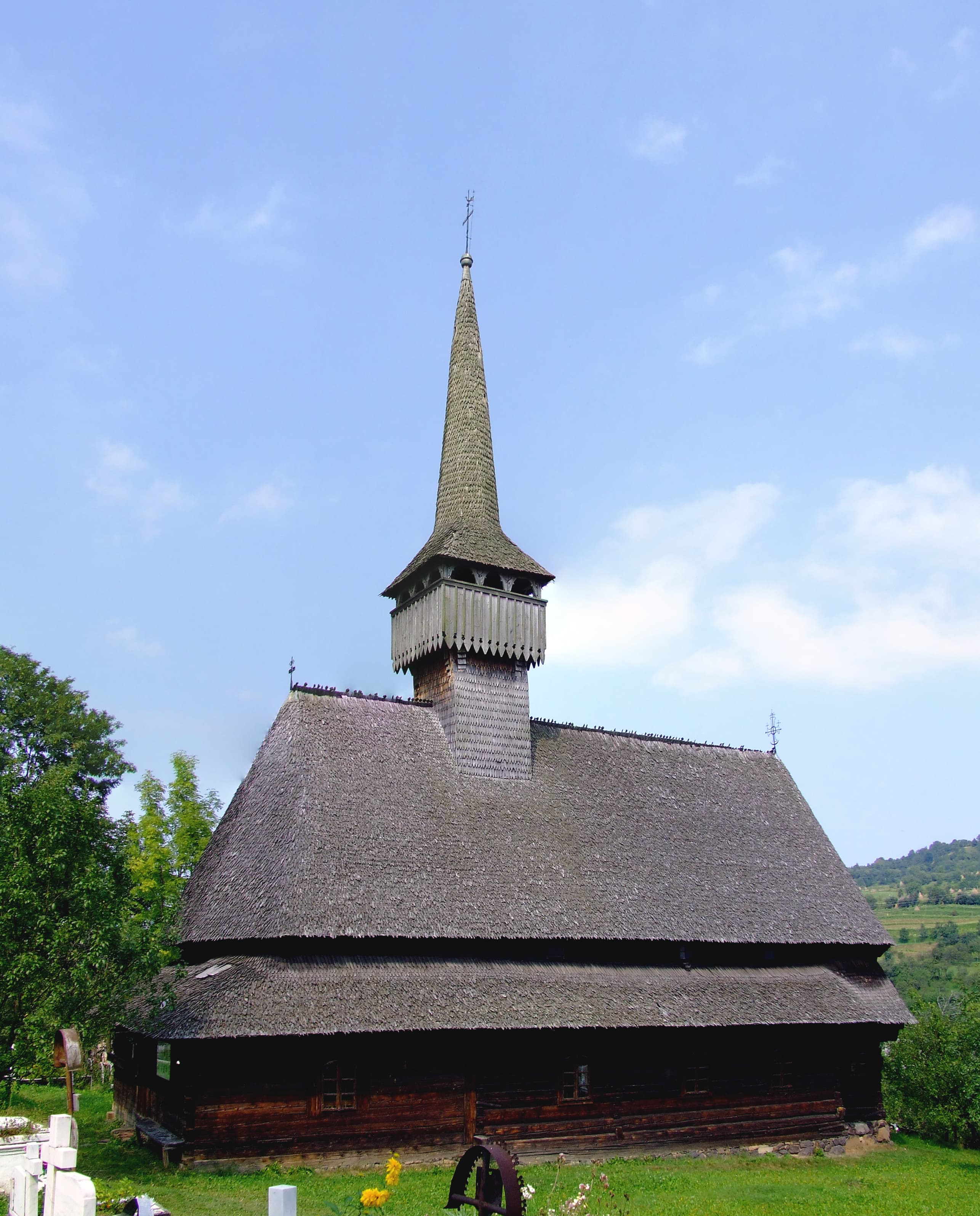 Susani wooden church of Saint Nicholas in Budești, Maramureș