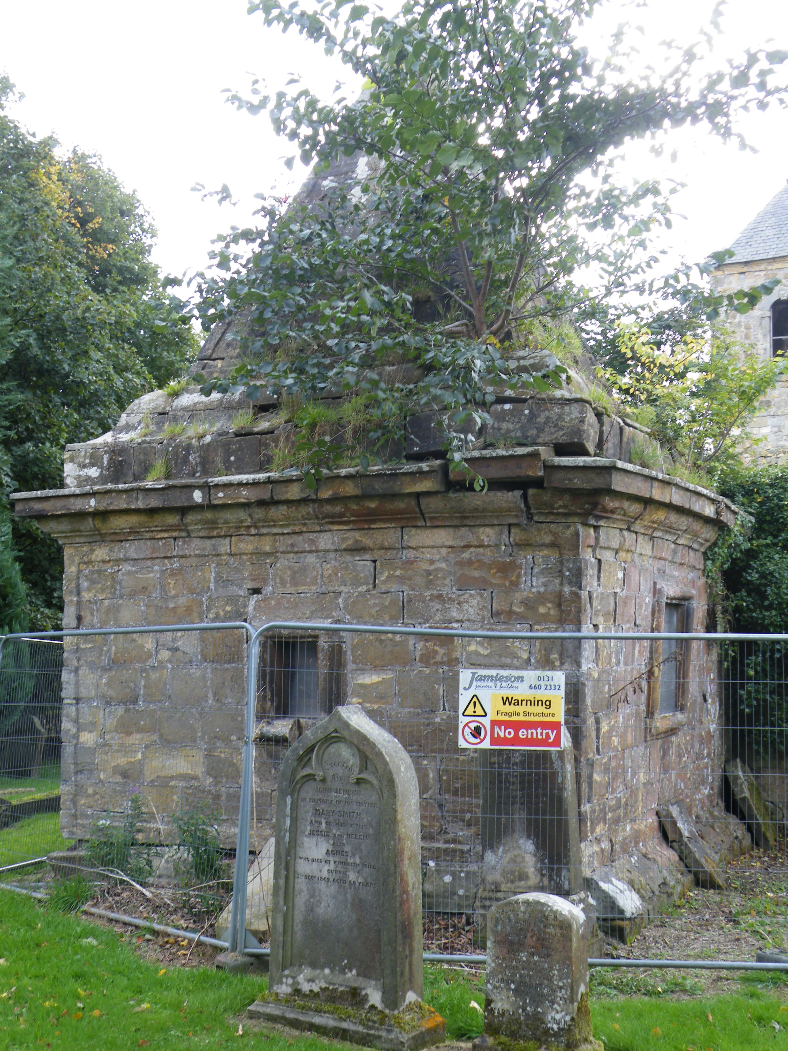 Penicuik,St Kentigern's Church & Clerk Mausoleum