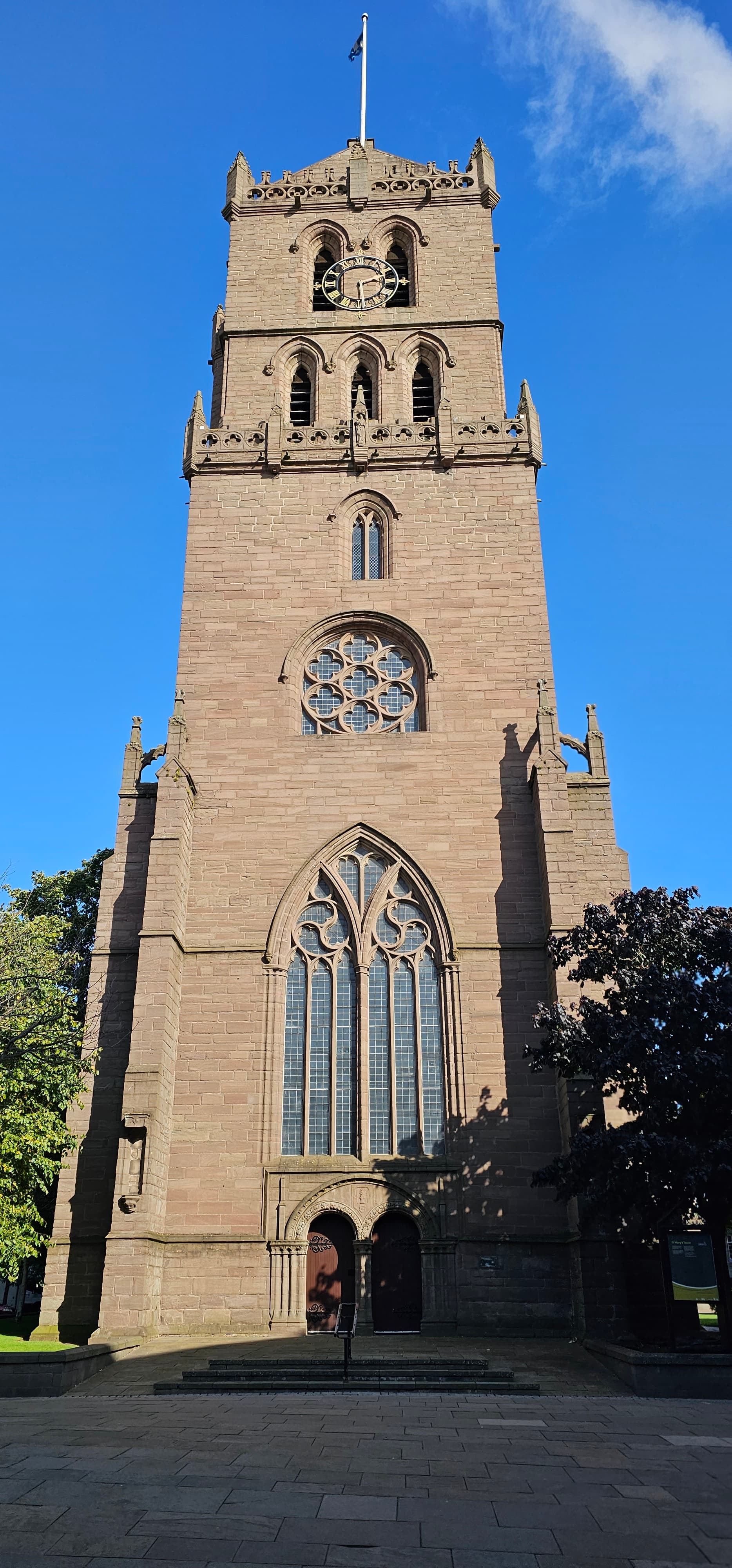 St Mary's Tower, City Churches, Nethergate, Dundee