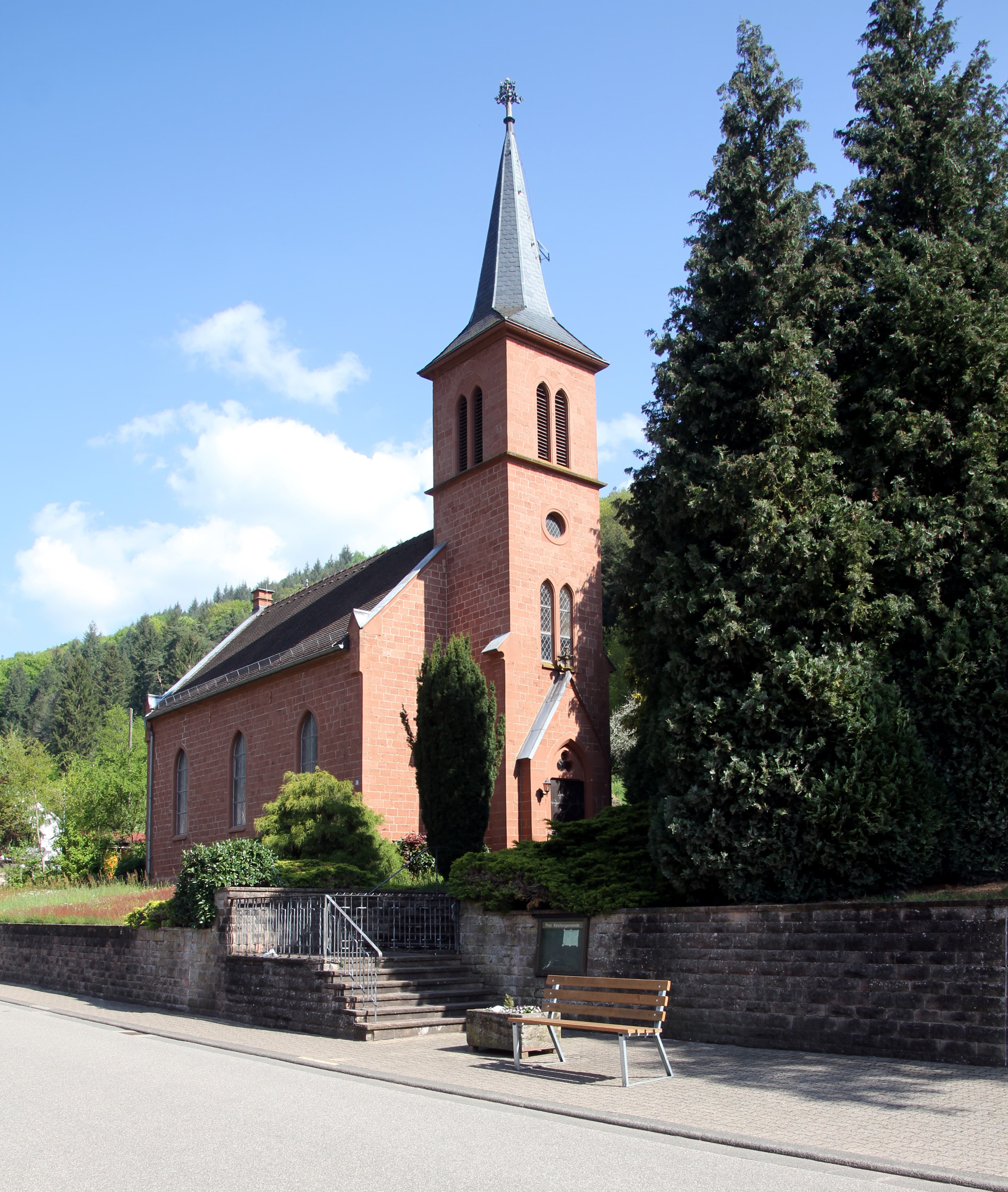Protestant church in Eußerthal