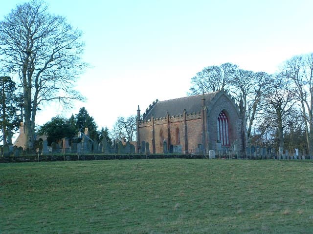 Parish Church and Burial-Ground, Farnell