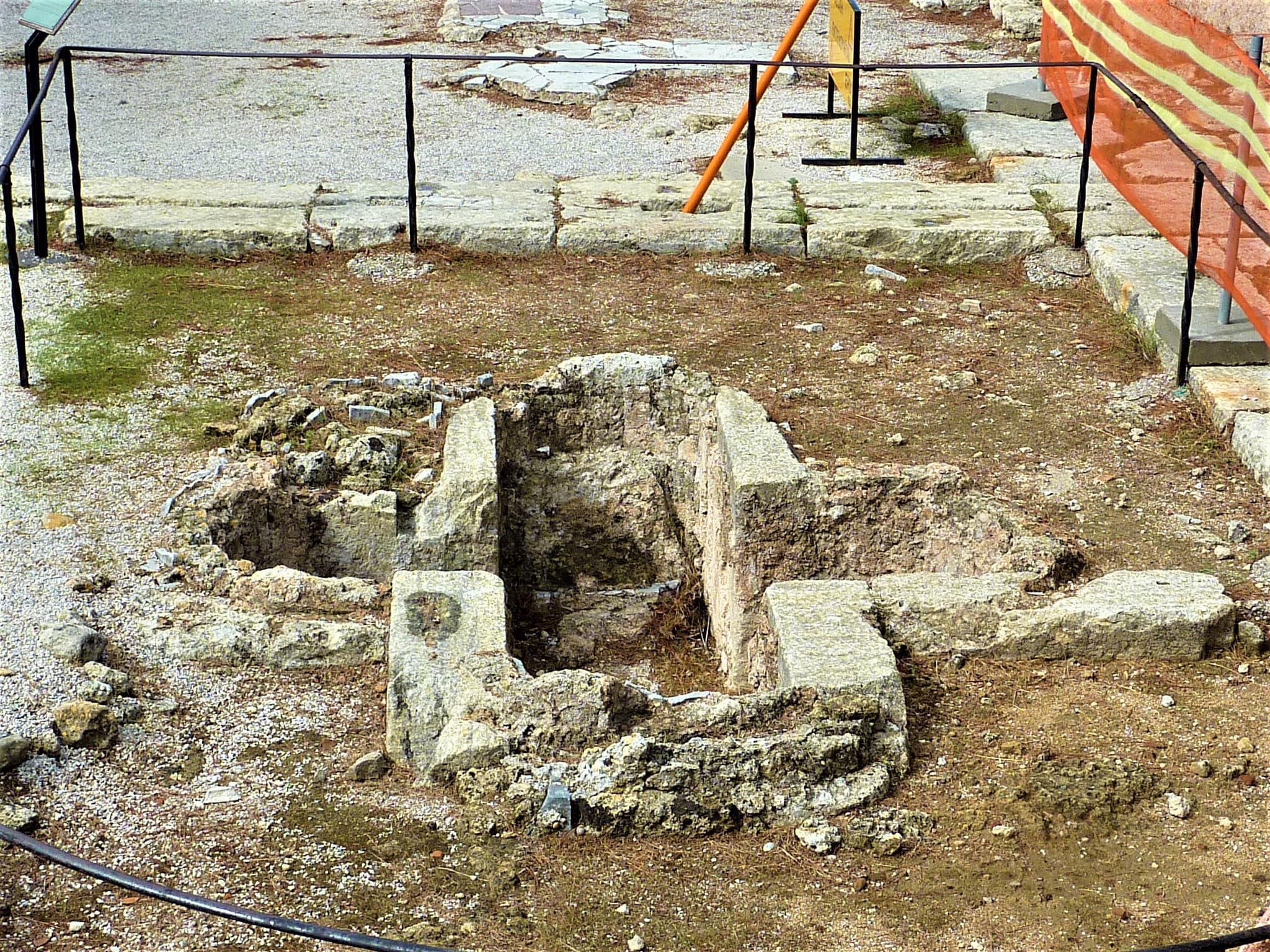 Filerimos early christian baptistery