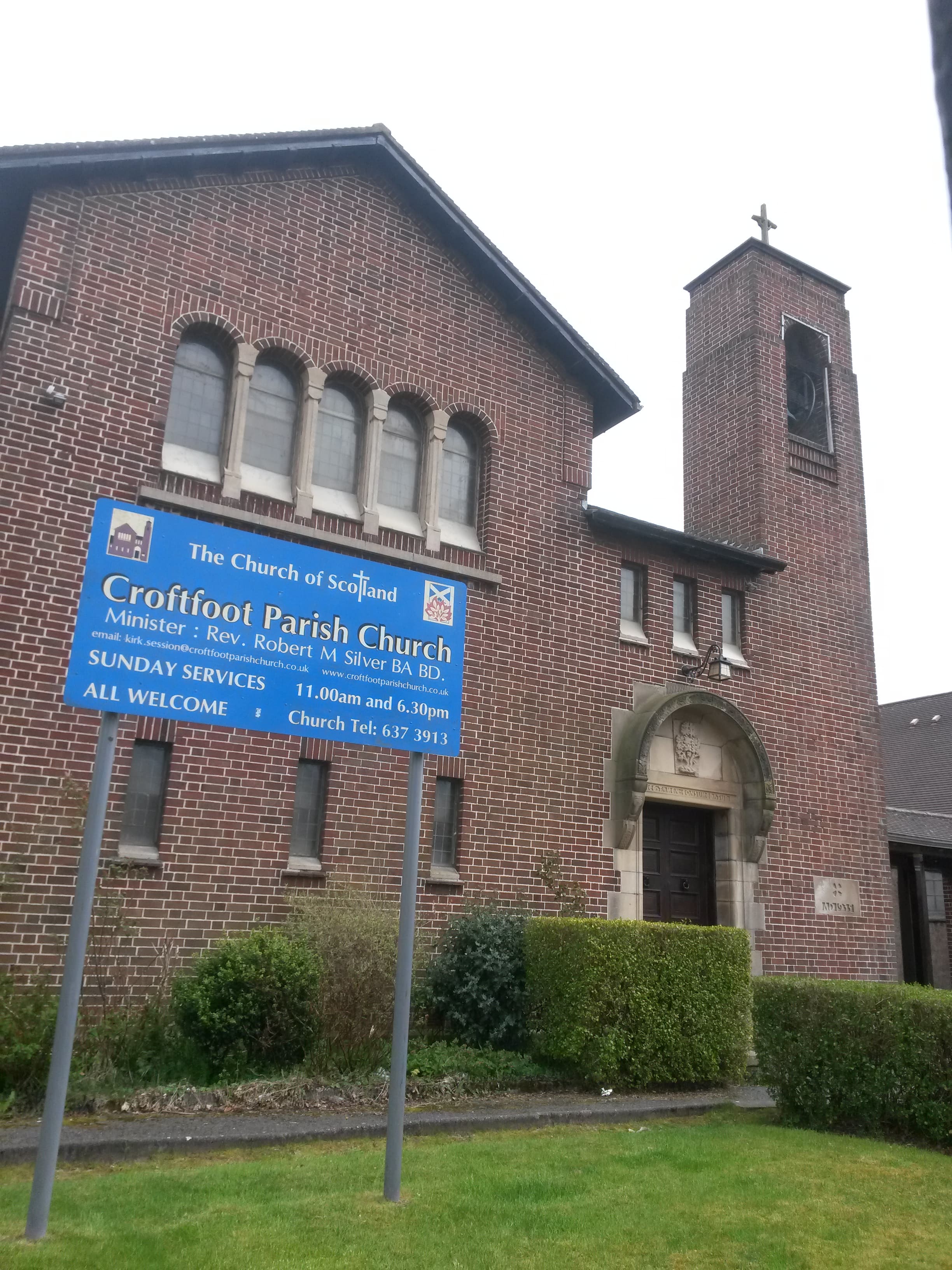 Croftfoot Parish Church and Hall, 318 Croftpark Avenue, Glasgow