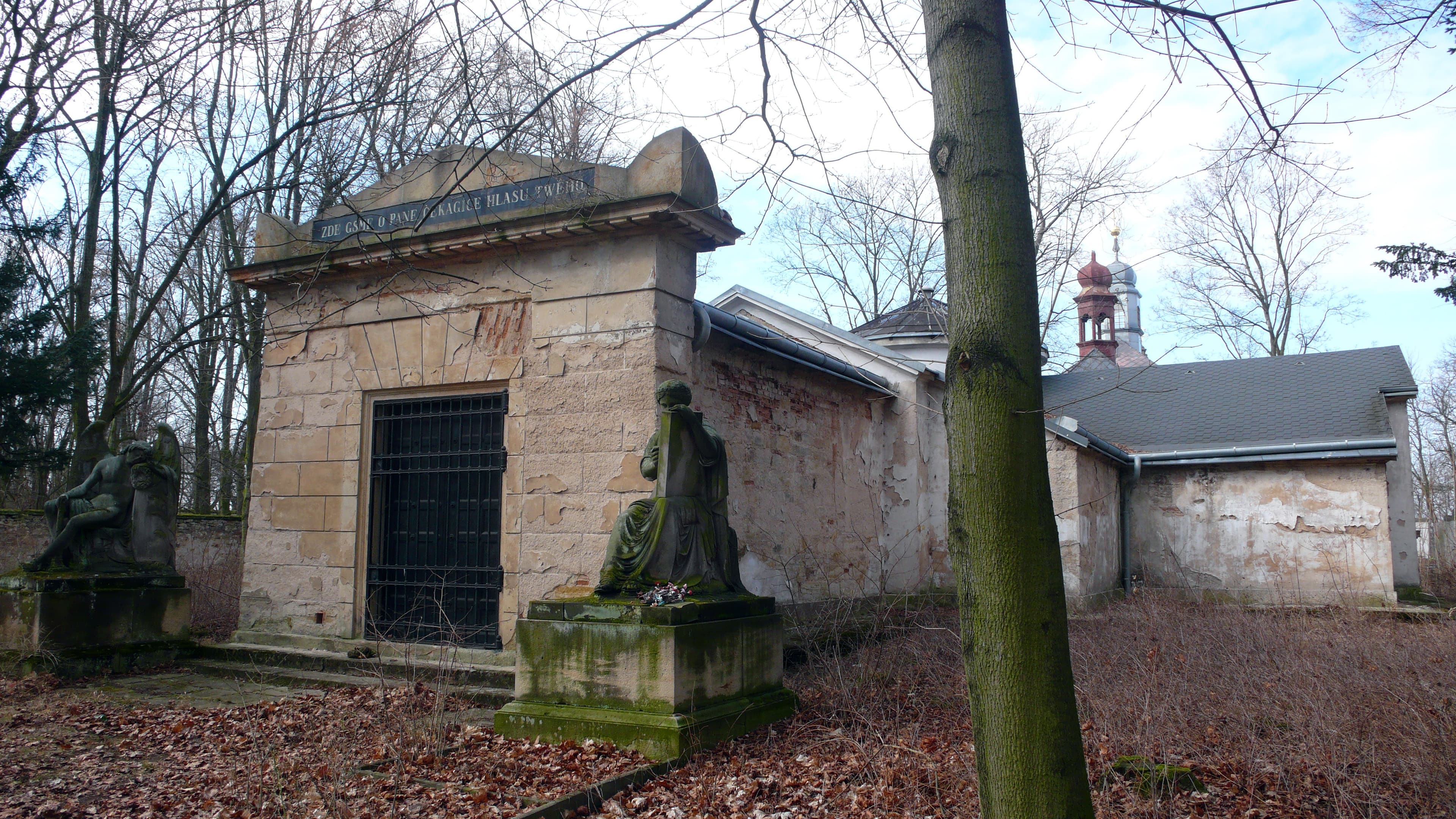 Kinsky's funeral chapel in Budenice
