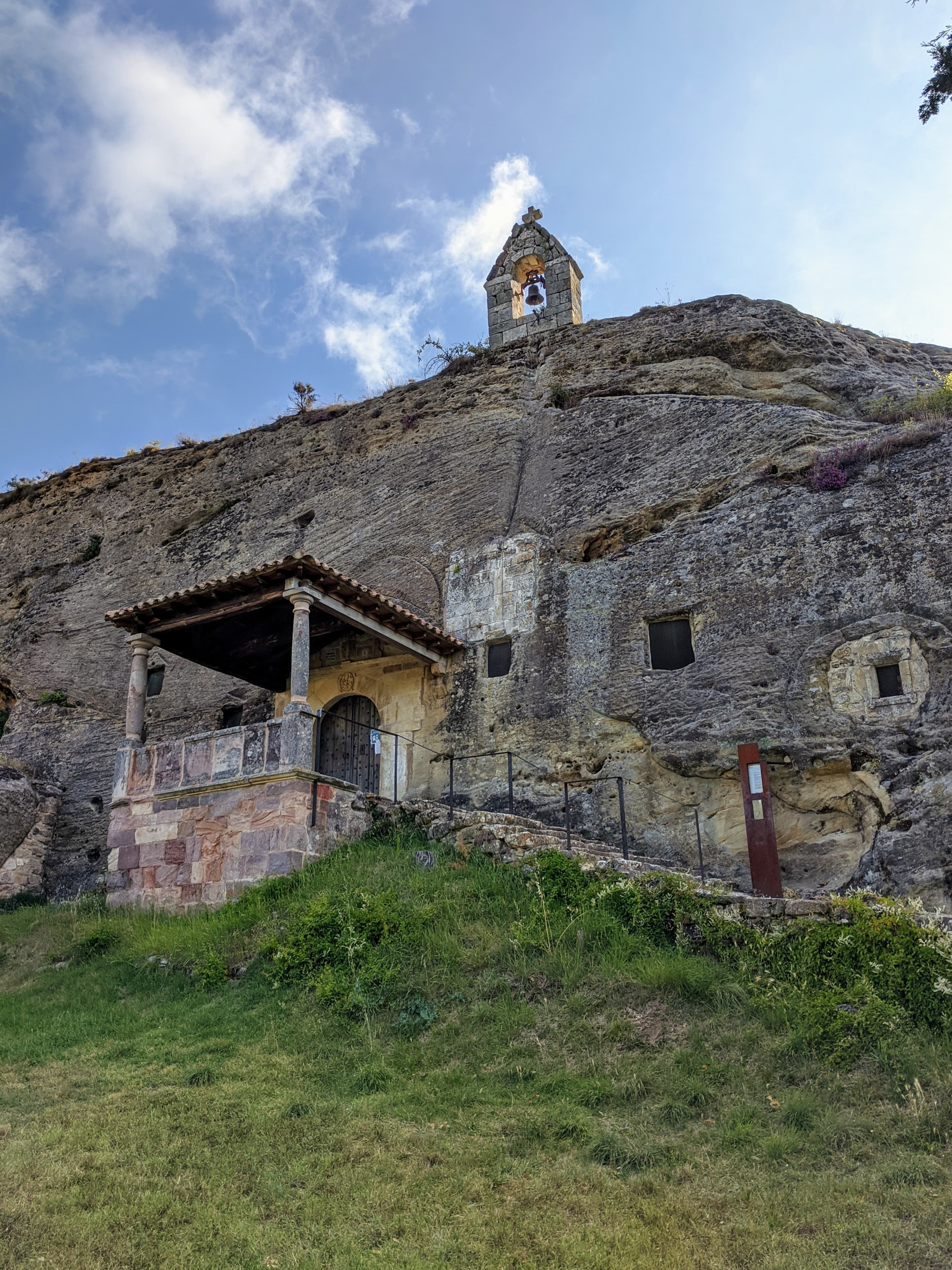 Rock carved hermitage of Saints Justus and Pastor, Olleros de Pisuerga