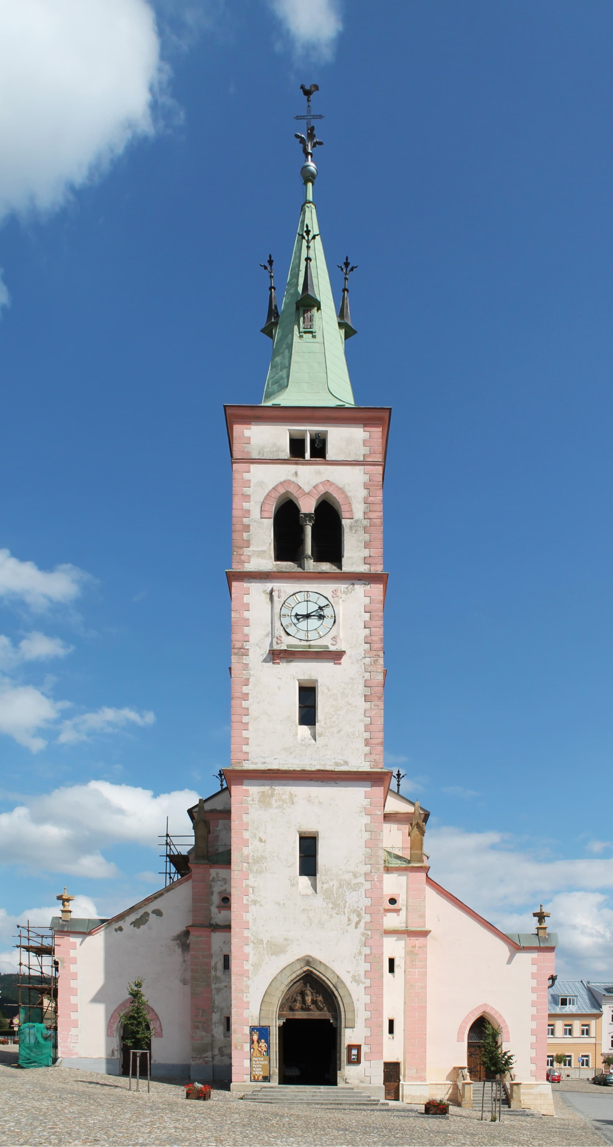 Church of Saint Margaret in Kašperské Hory