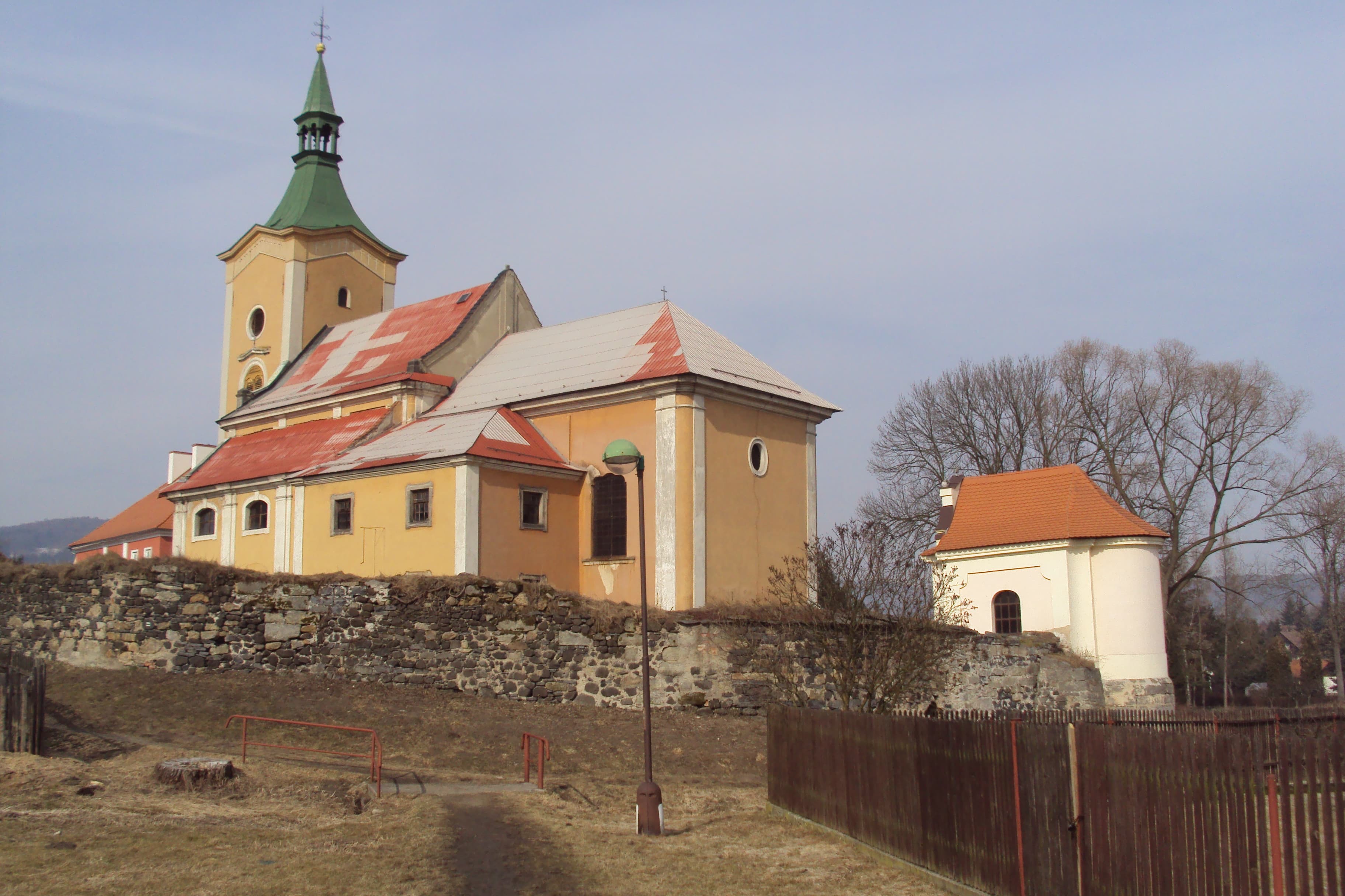 Church of the Nativity of the Virgin Mary in Kravaře