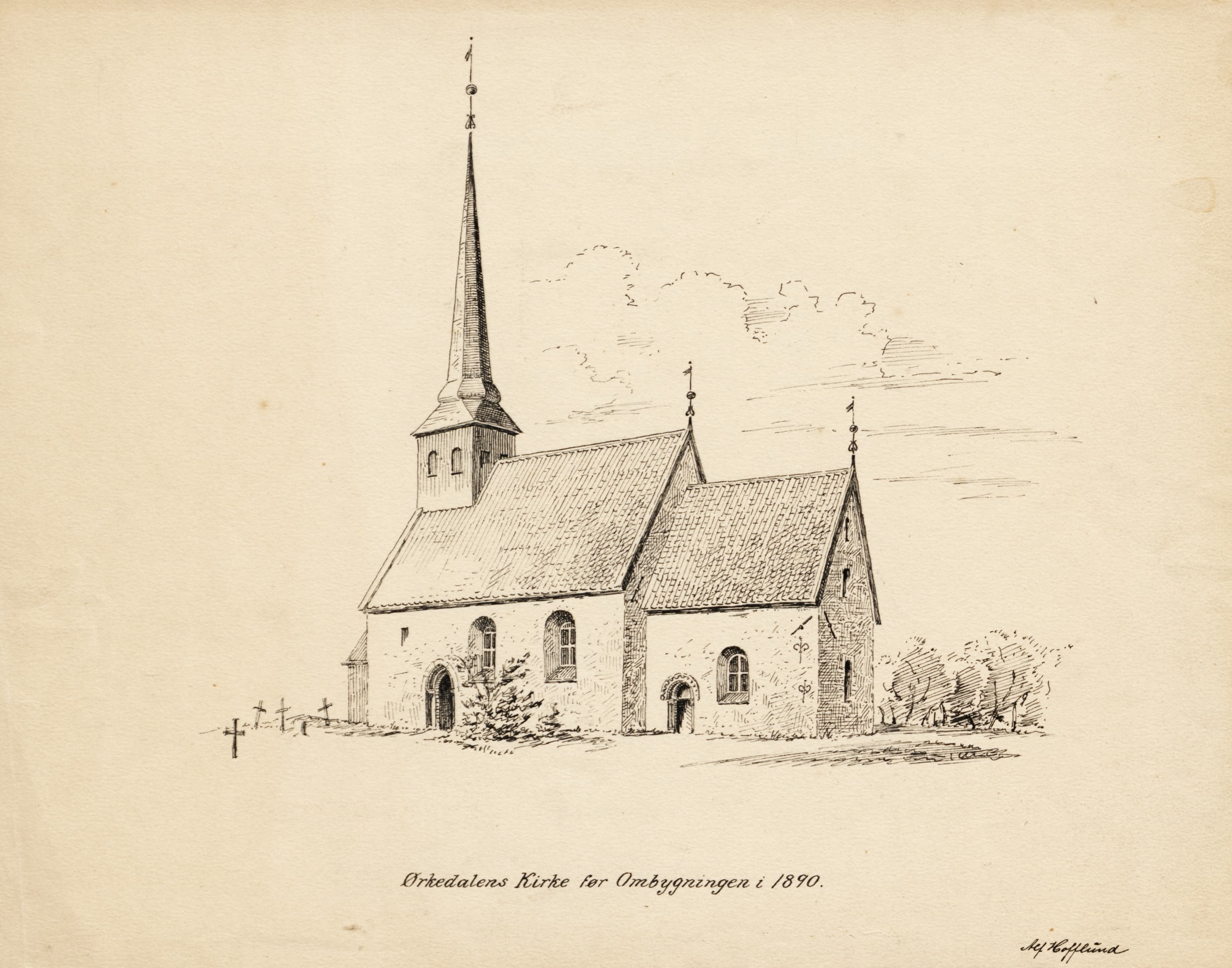 Orkdal Church, medieval