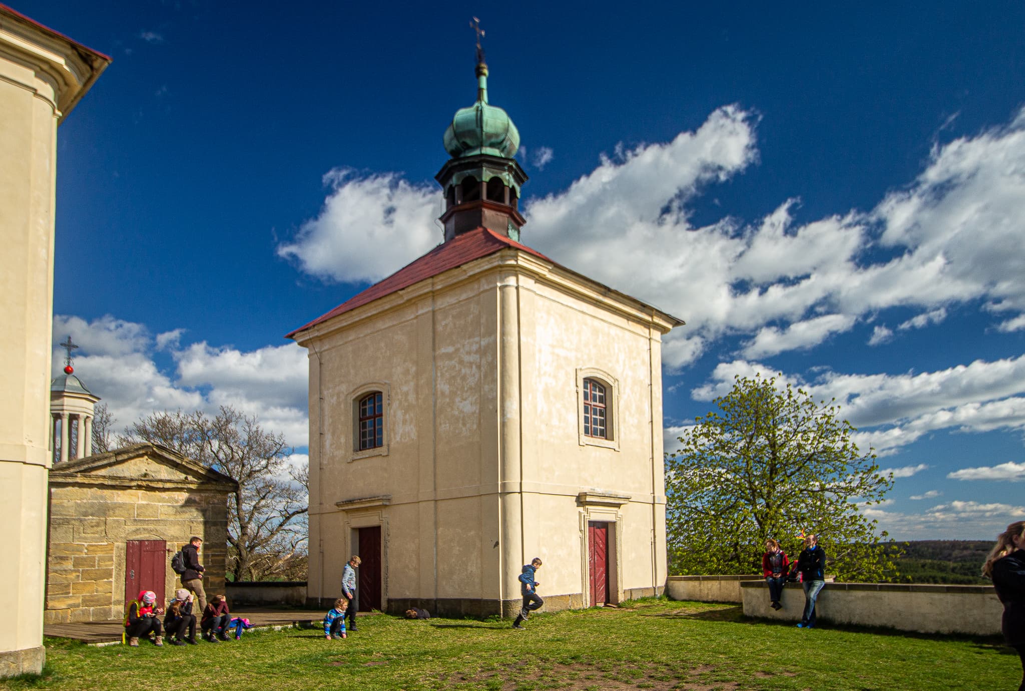 Chapel of the Finding of the Holy Cross on Calvary near Ostrá