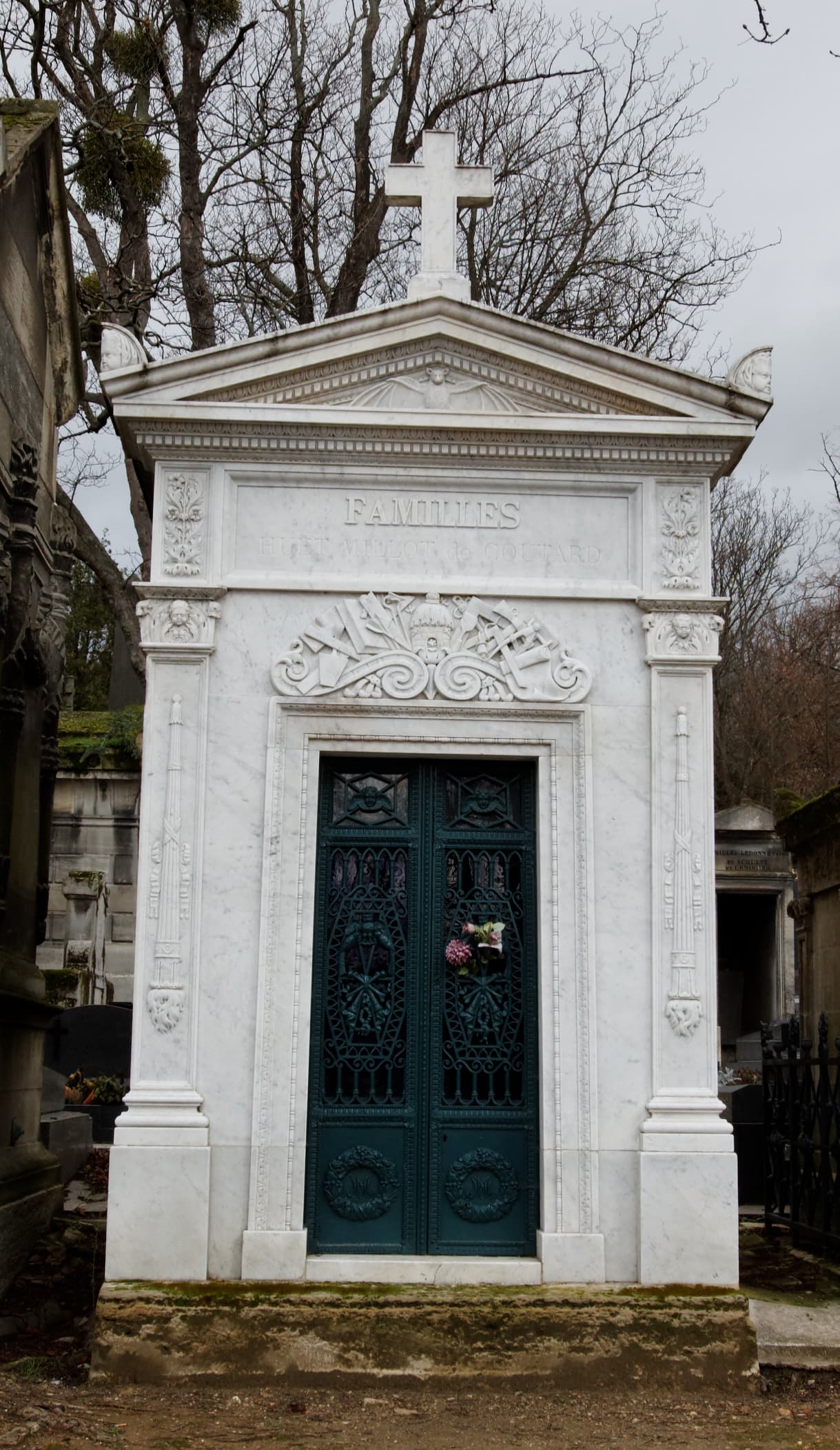 Grave of Huet & Millot de Coutard